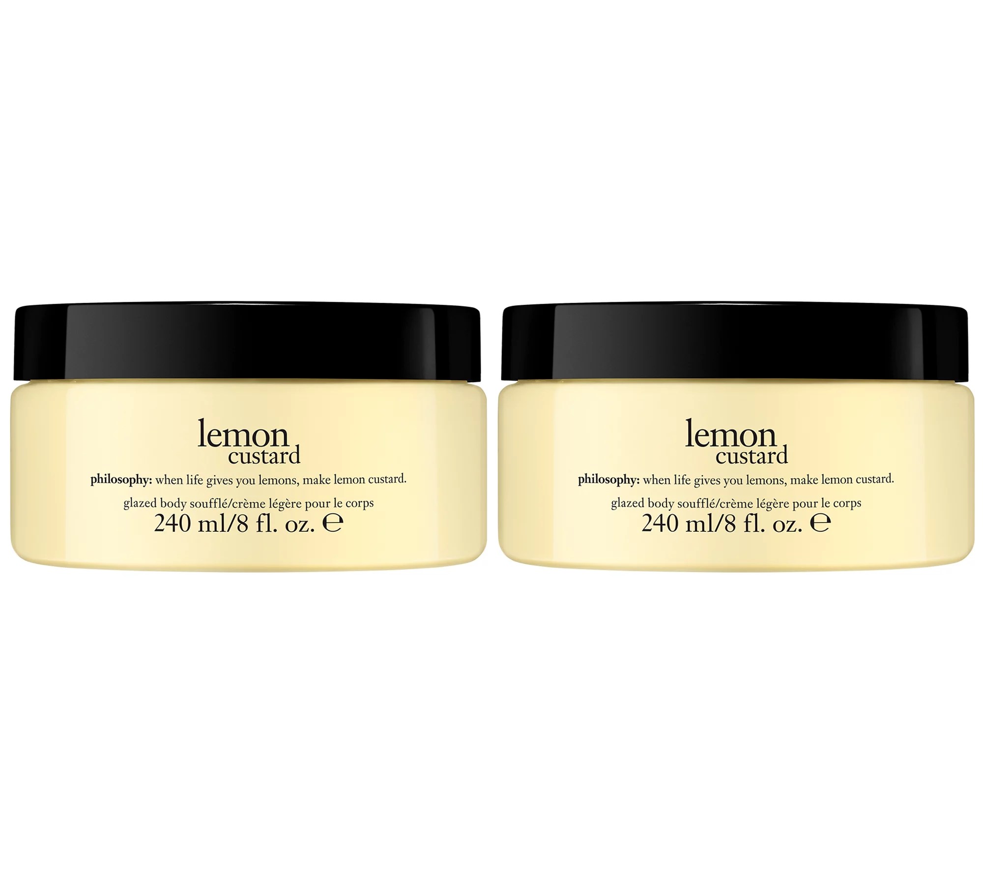 philosophy lemon custard glazed body souffle duo