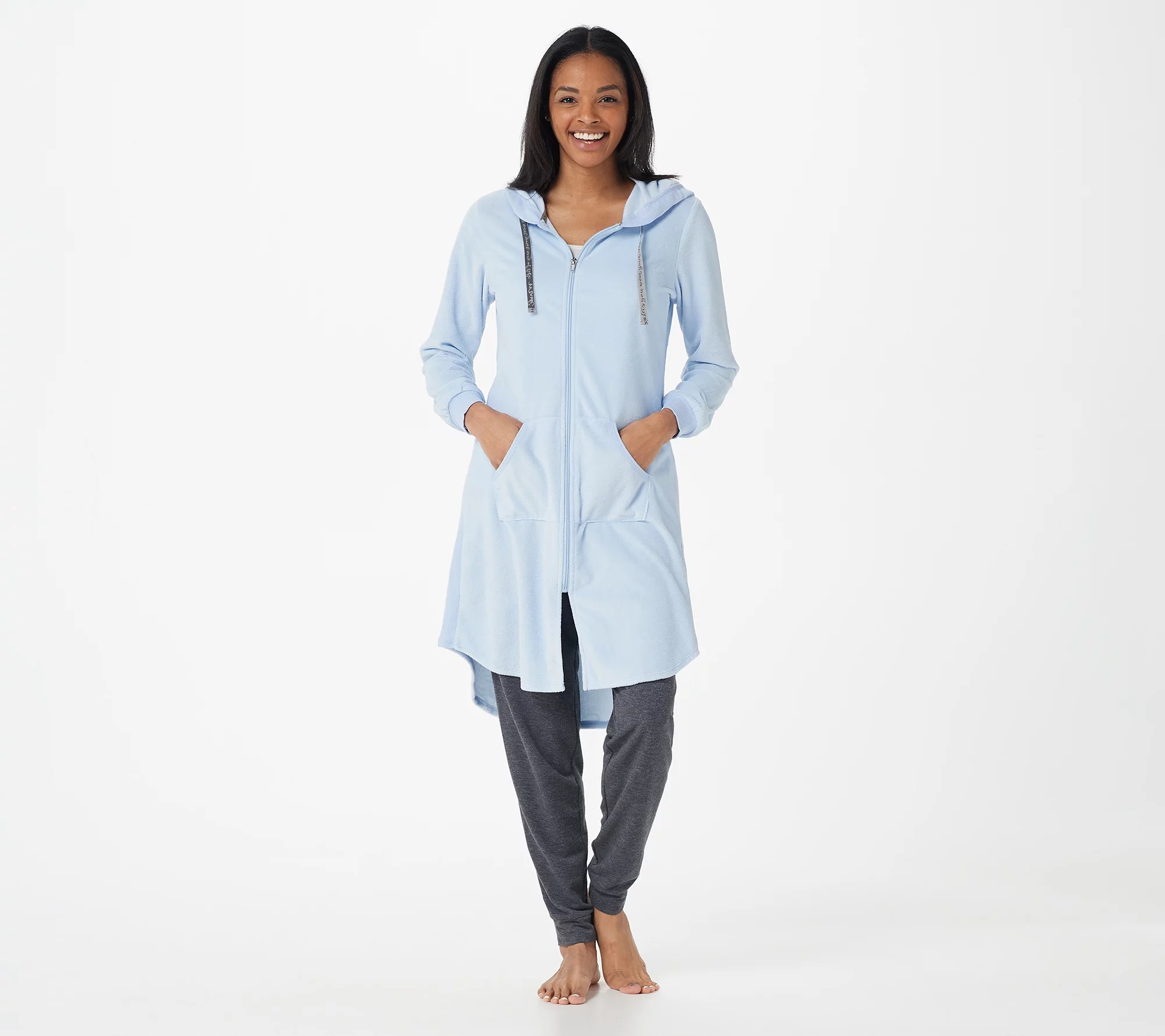 MUK LUKS Baby Terry Zipper Robe