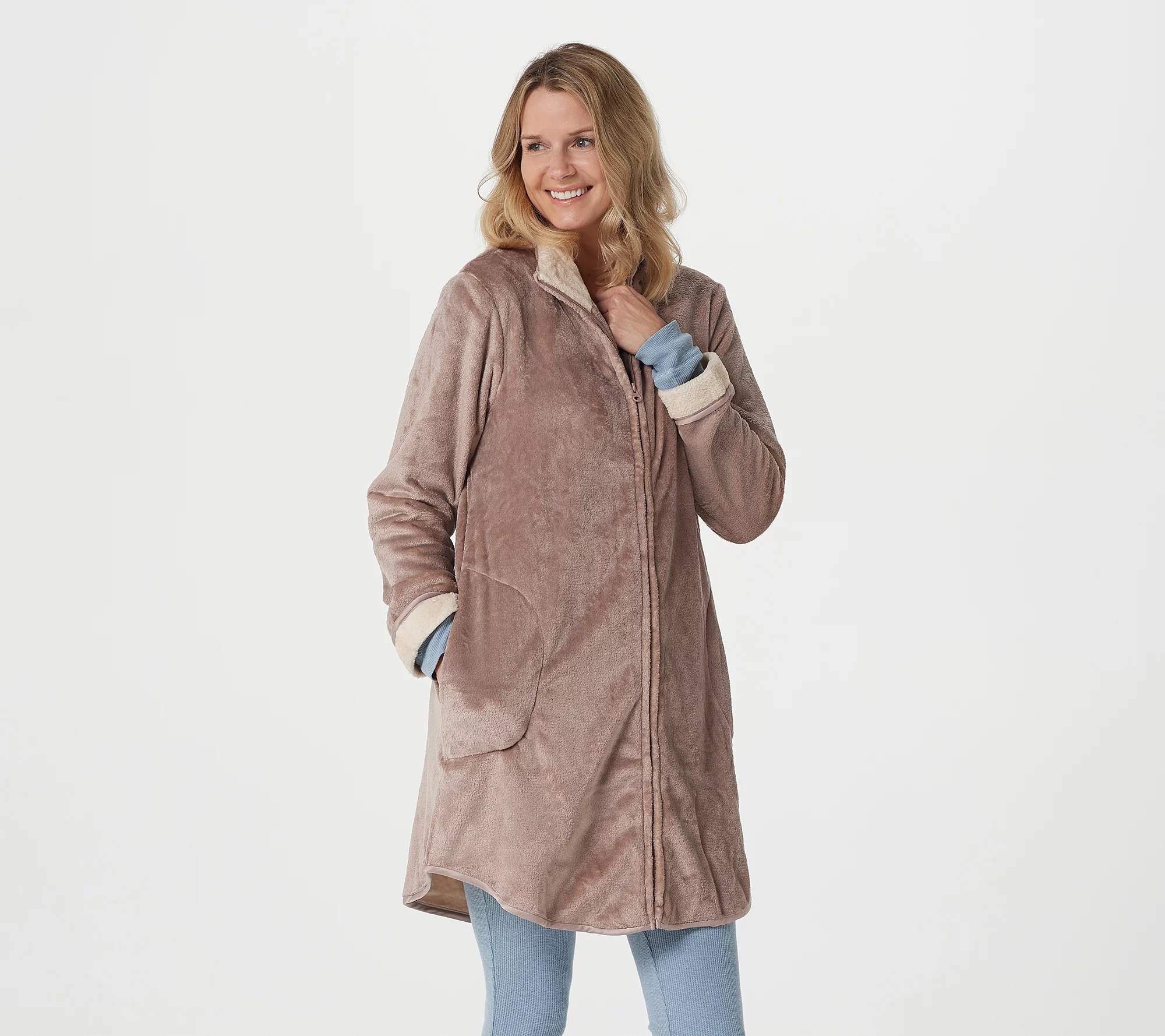 Koolaburra by UGG Light Weight Zipper Robe Zipper Robe