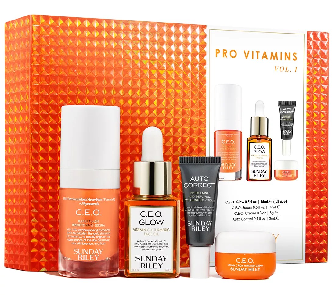 Sunday Riley Pro Vitamins Kit Volume 1