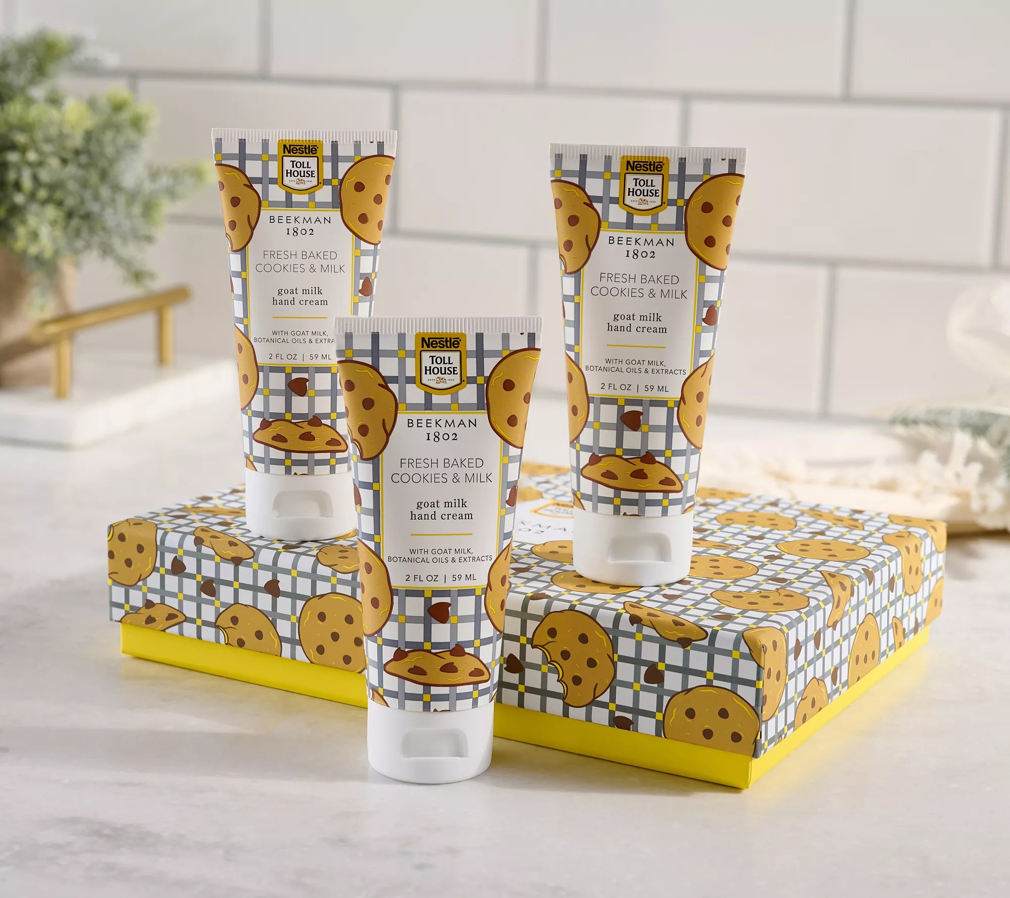 Beekman 1802 x Nestle Toll House Goat Milk 3pc Hand Creams