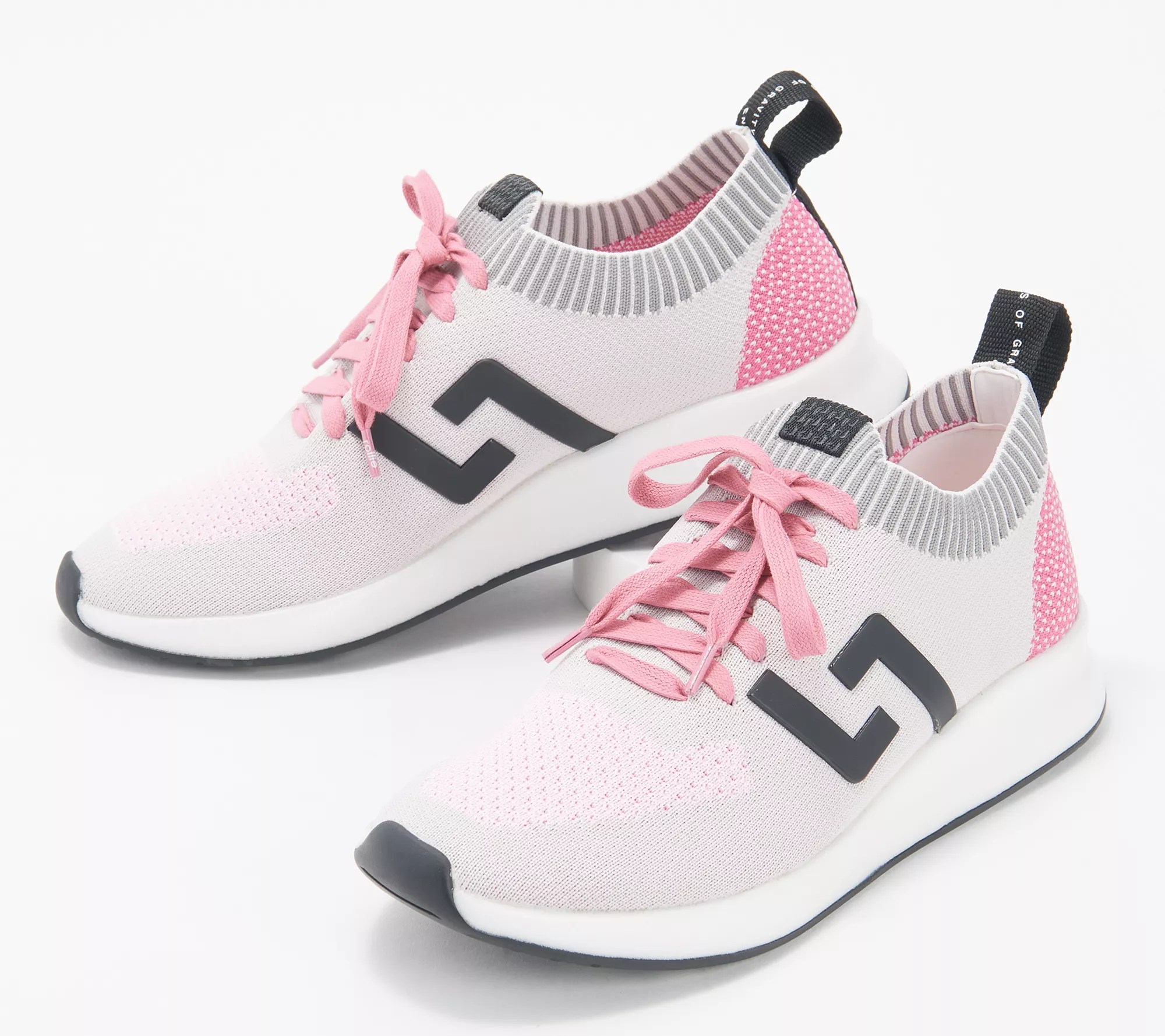 Rollie Knit LaceUp Sneakers Bolt