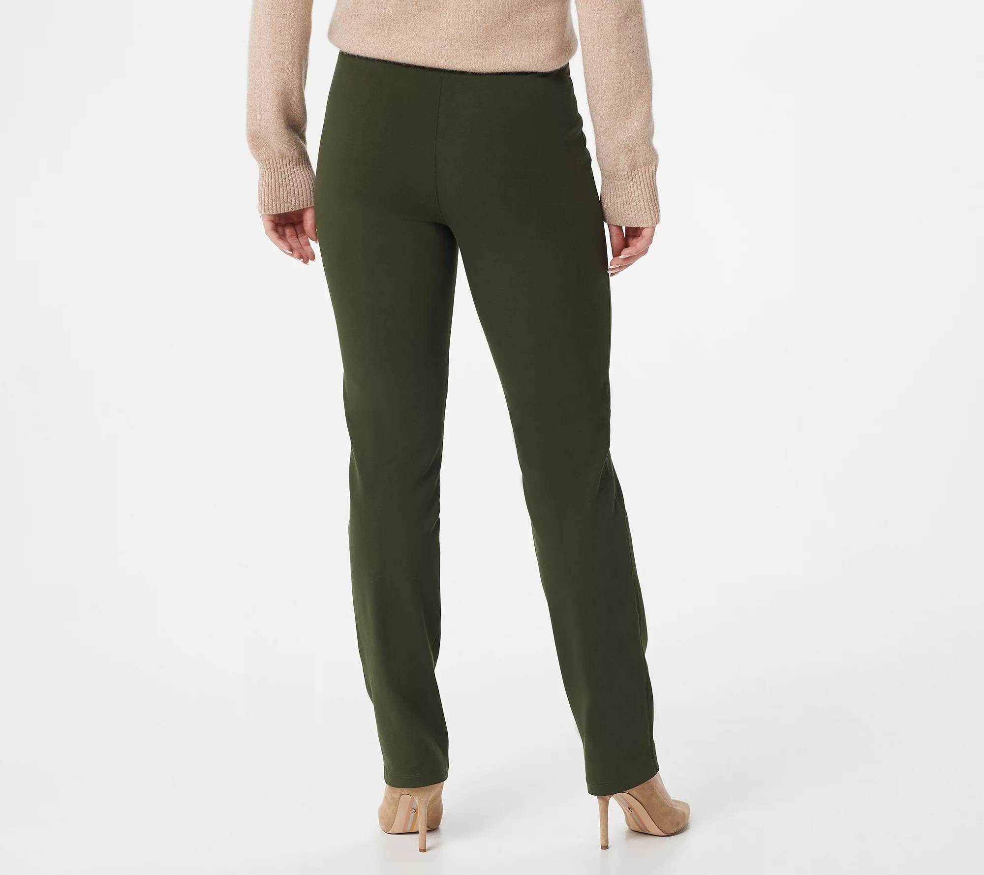 Susan Graver Weekend Regular Premium Stretch PullOn Pants