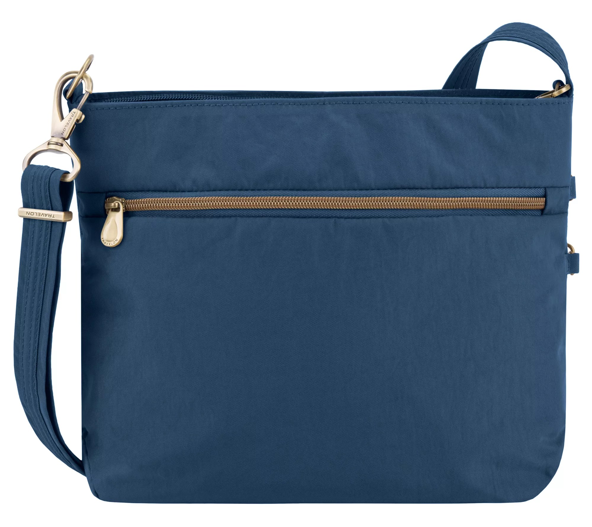 Travelon AntiTheft Signature DoubleZip Crossbody Bag