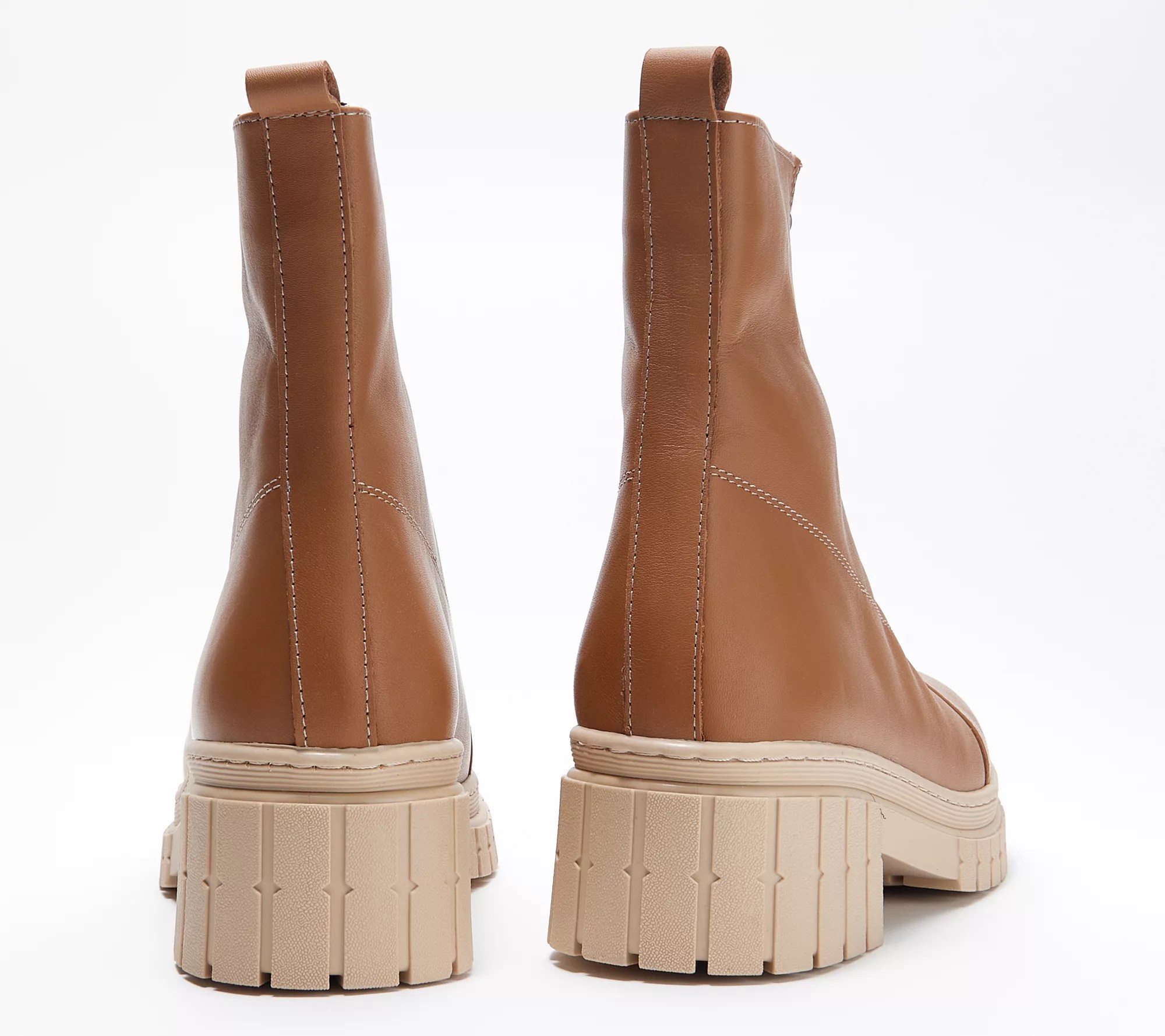 Sheridan Mia Leather FrontZip Ankle Boots Bonaire