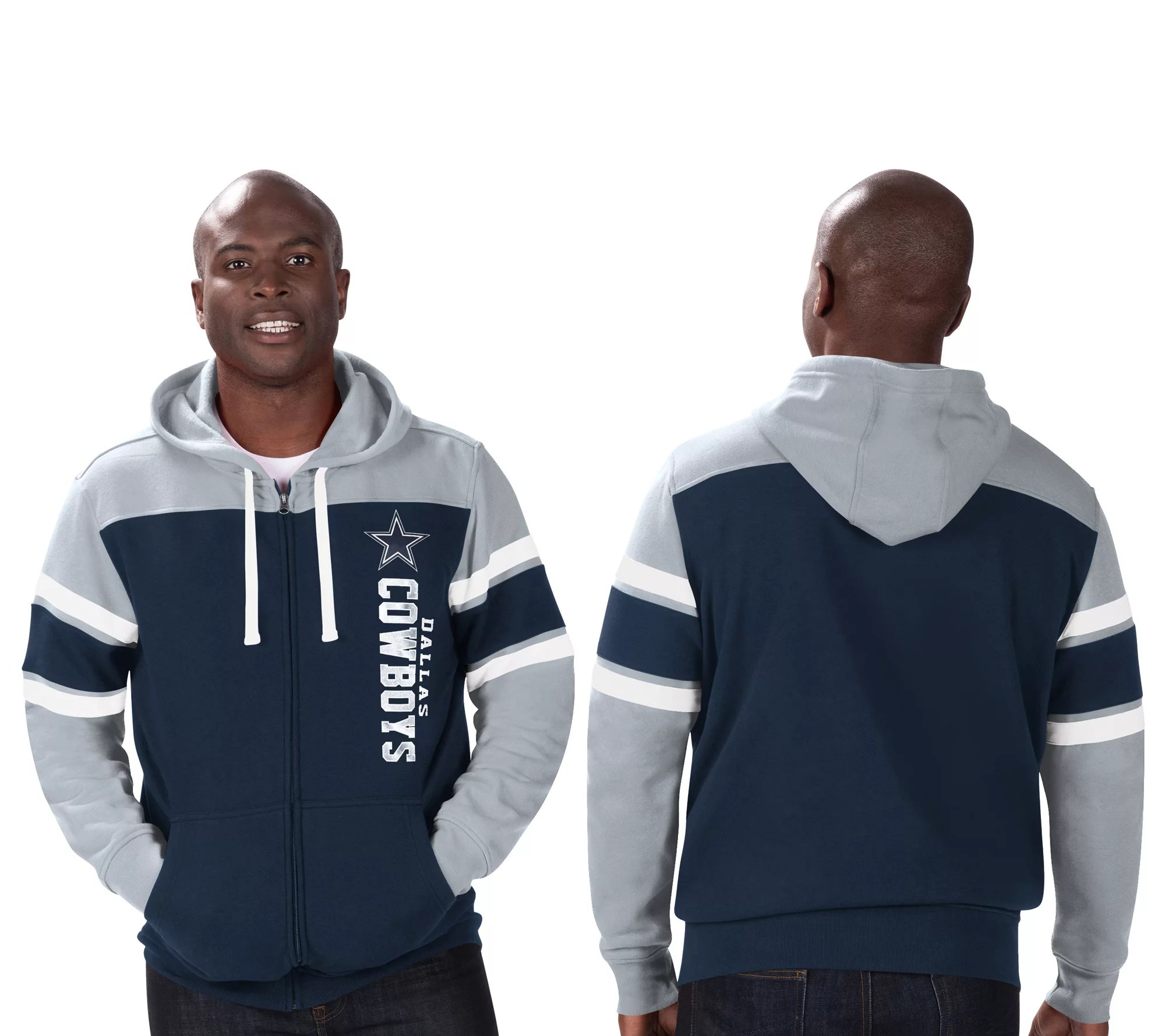 NFL Dallas Men's Full Zip Hoodie