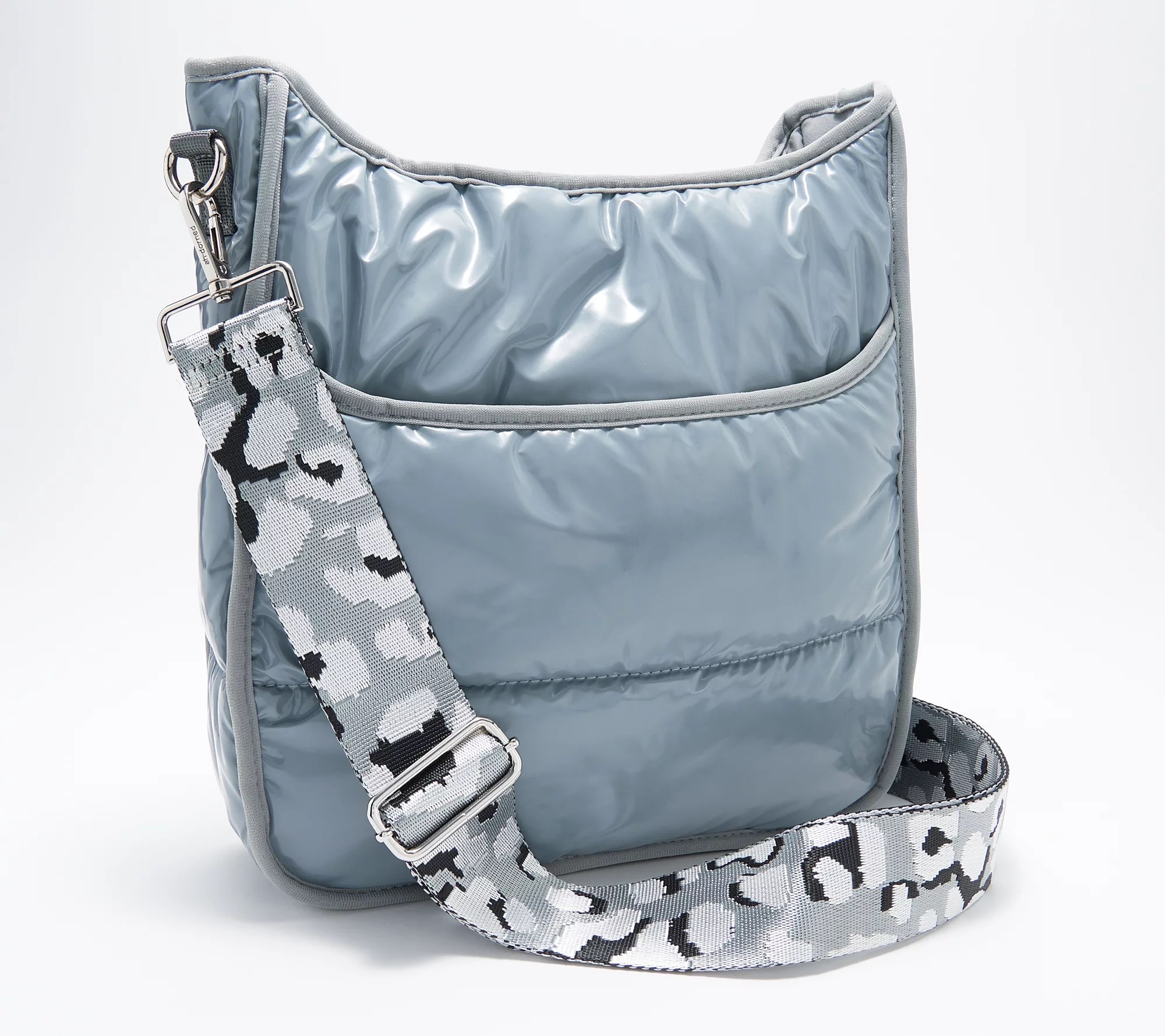 AHDORNED Nylon Puffy Crossbody with Fashion Strap