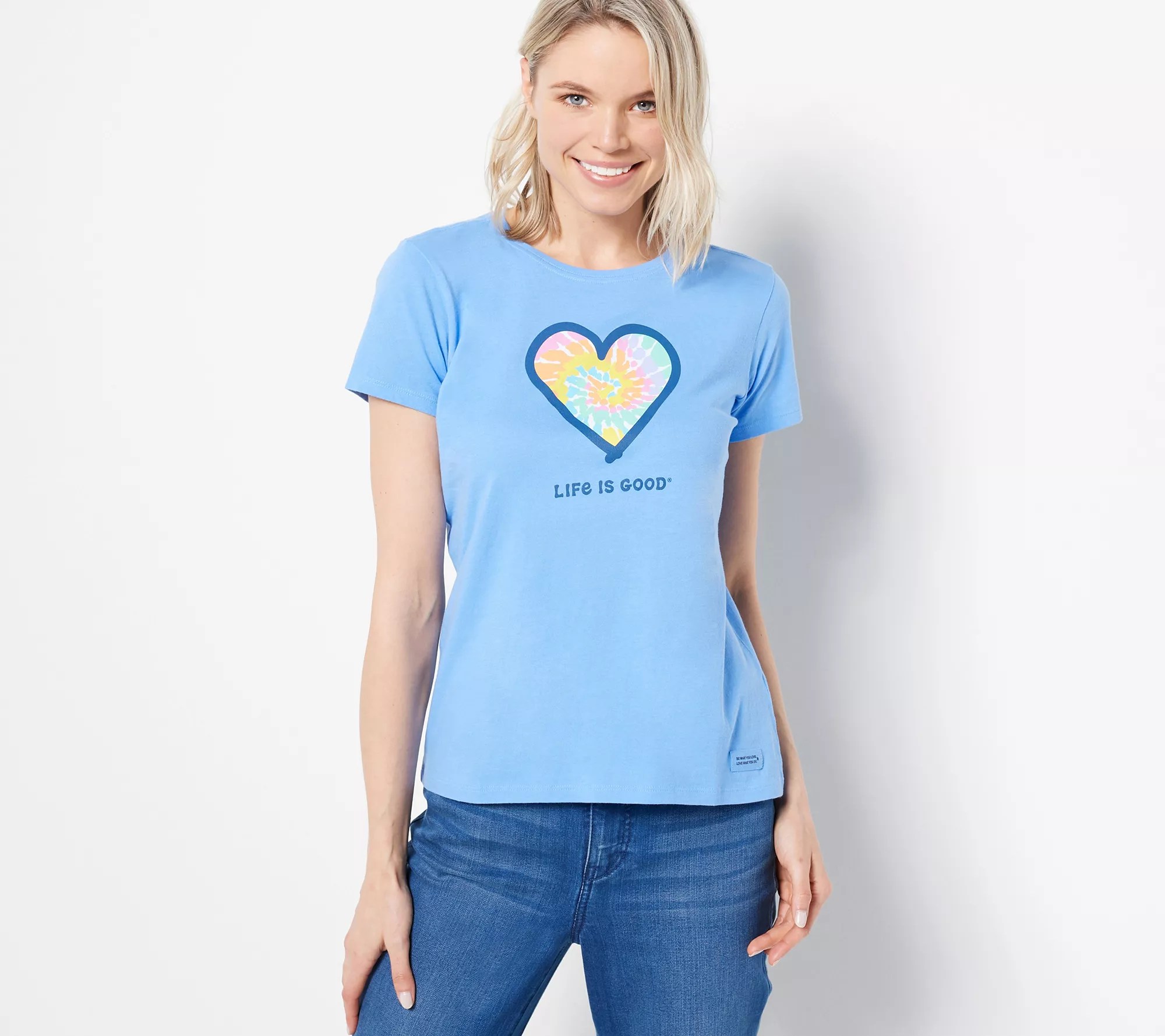 Life is Good Women's Crusher Tee Shirt