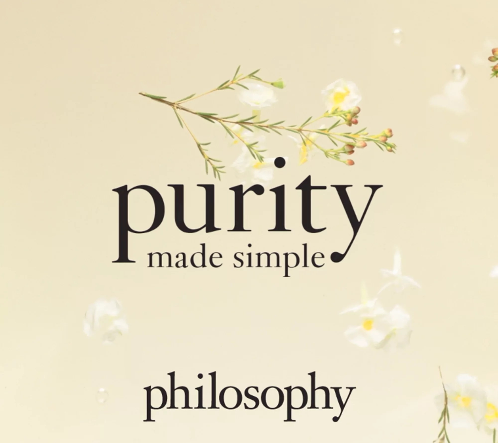 philosophy purity made simple cloths 100count