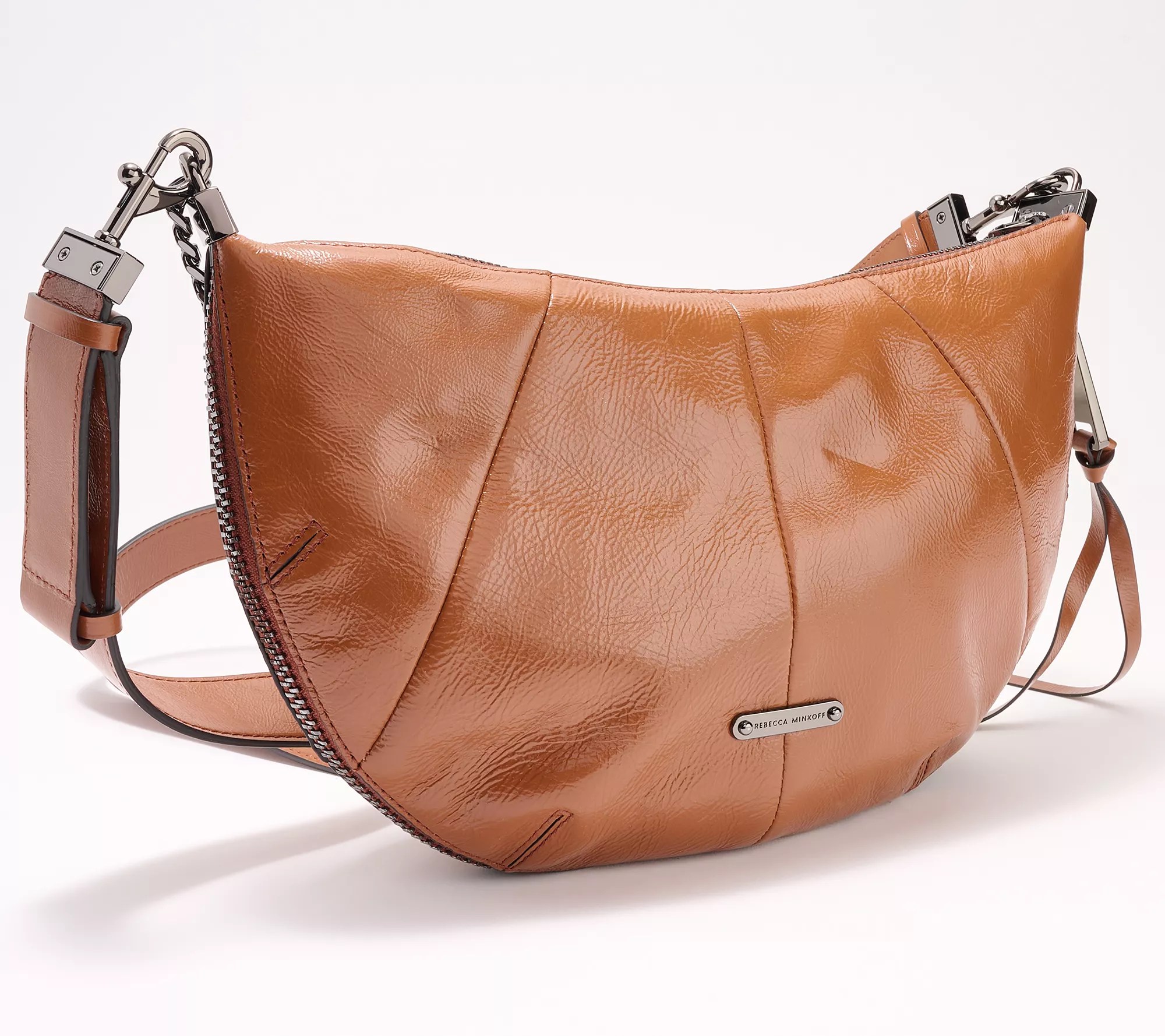 Rebecca Minkoff Zip Around Leather Crossbody