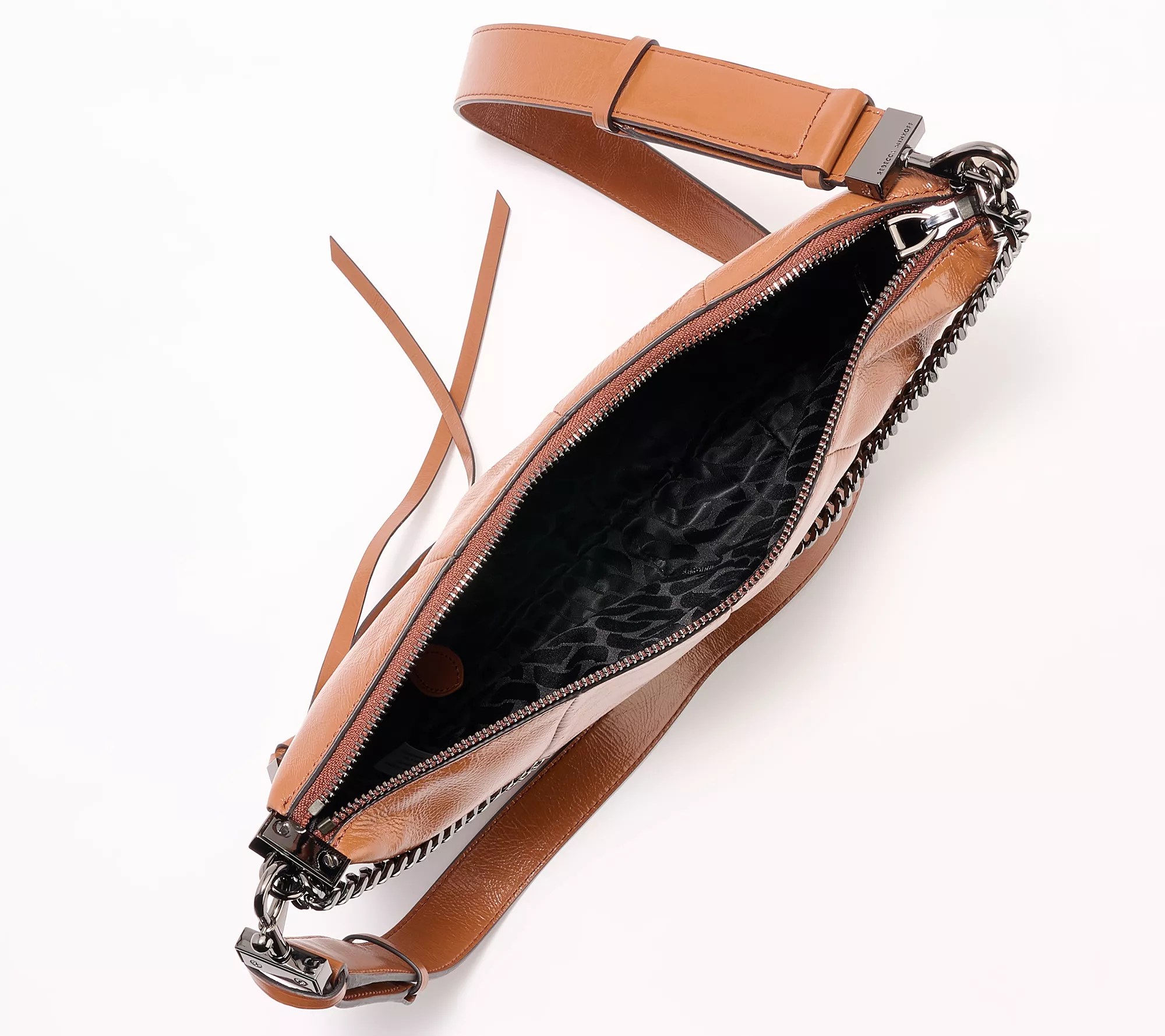 Rebecca Minkoff Zip Around Leather Crossbody