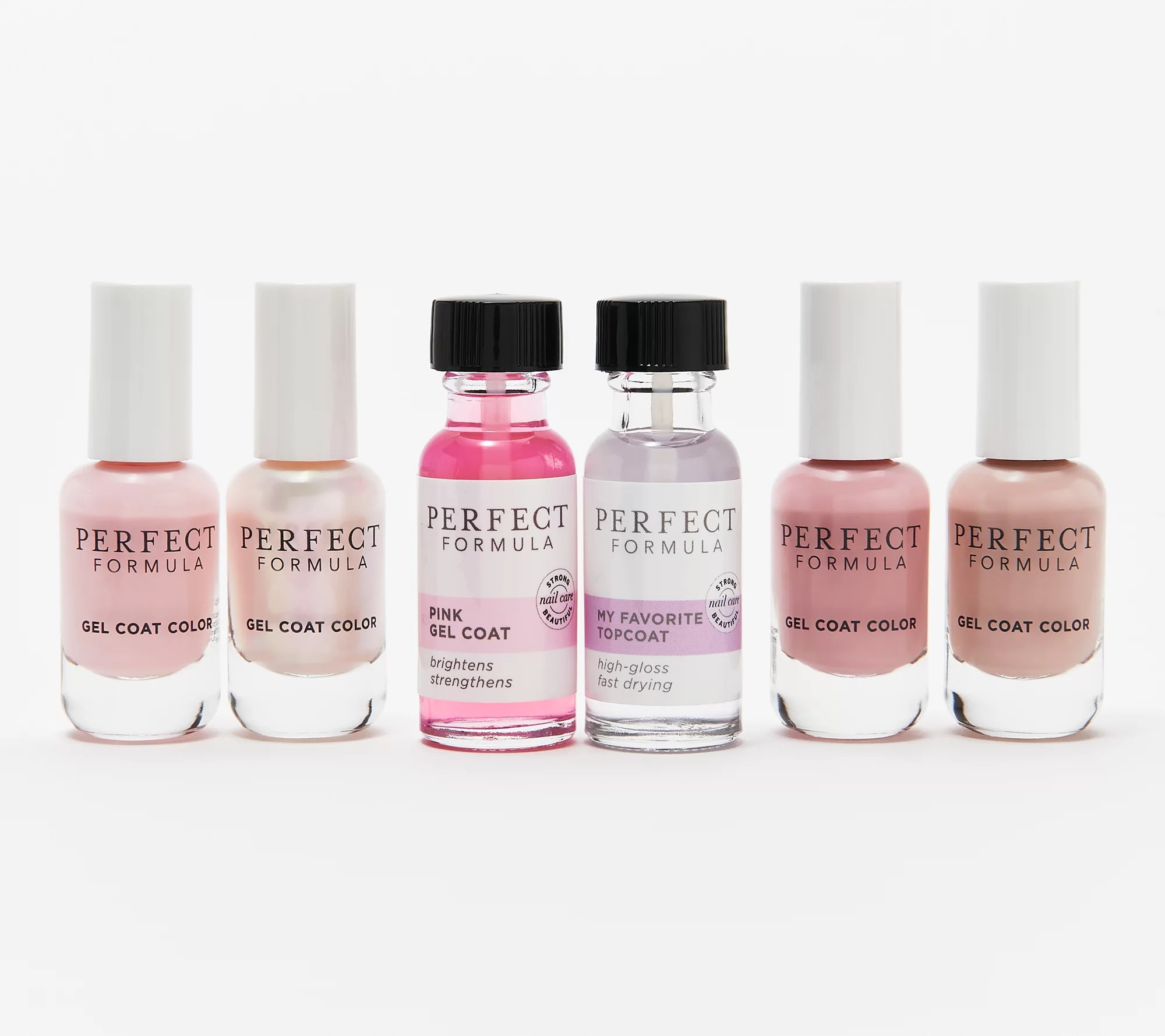 Perfect Formula Treatment and Color 6Piece Nail Kit