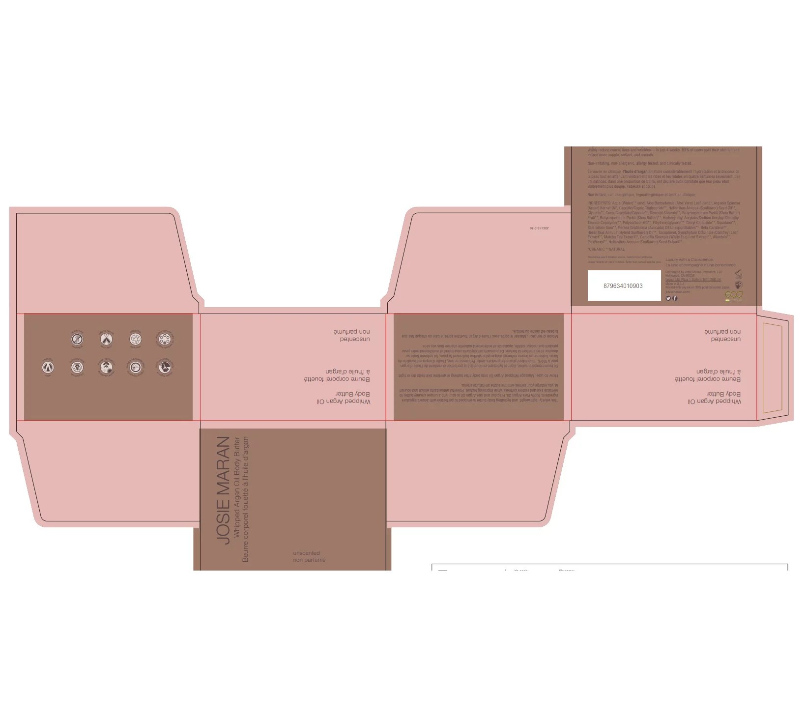 Josie Maran 8oz Whipped Argan Oil Body Butter