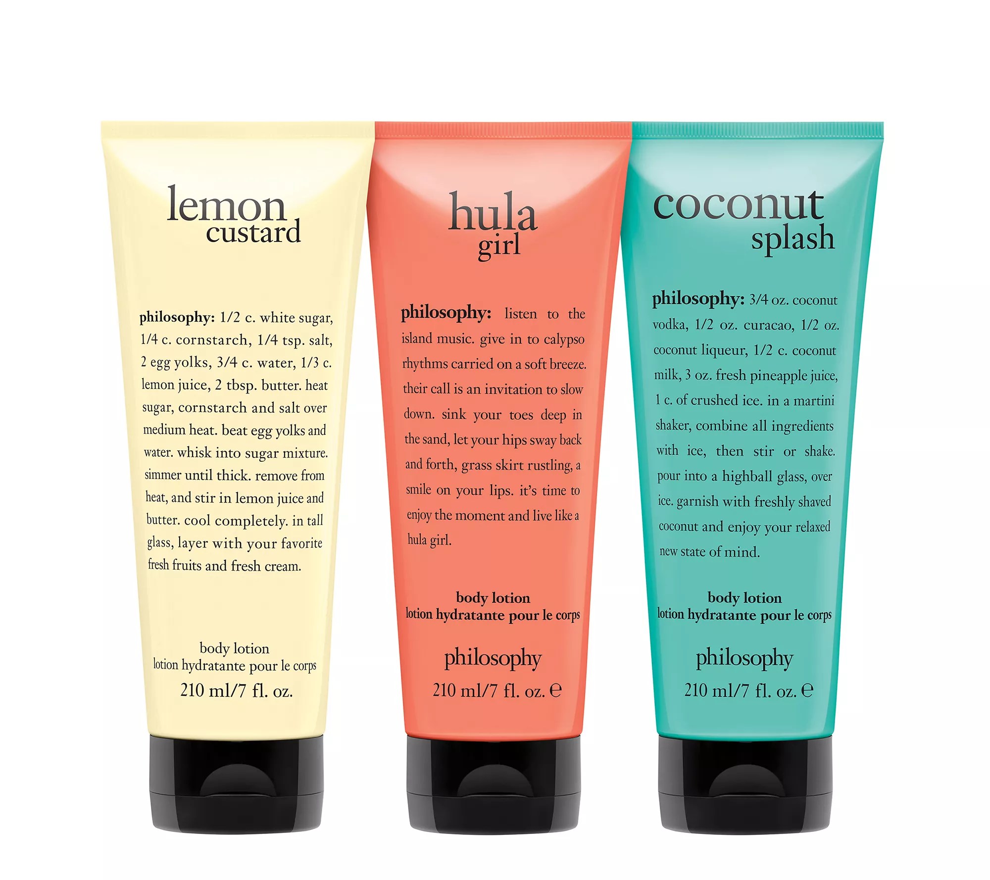 philosophy spring break favorites body lotion set