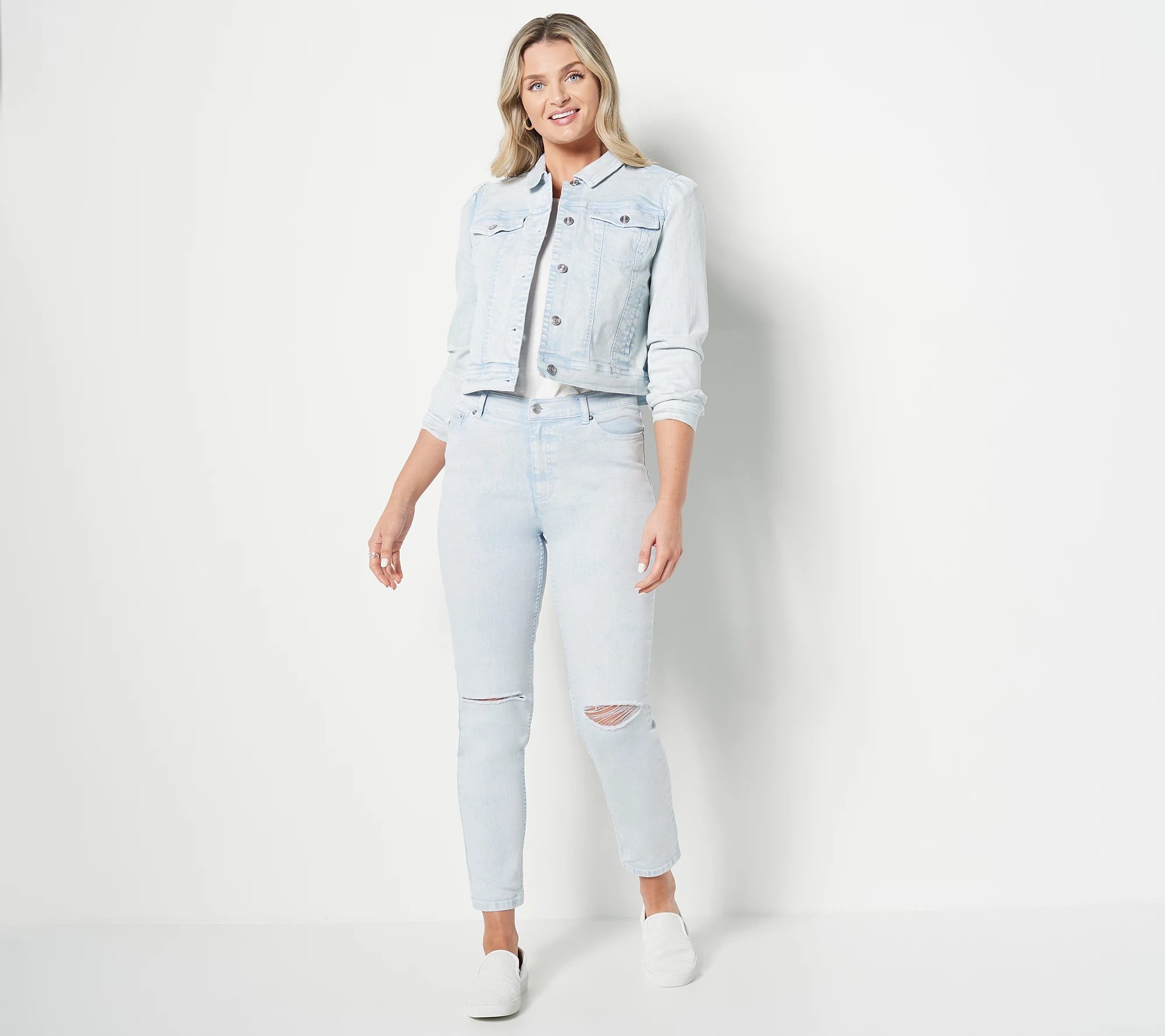 Candace Cameron Bure Regular Straight Leg Color Jeans