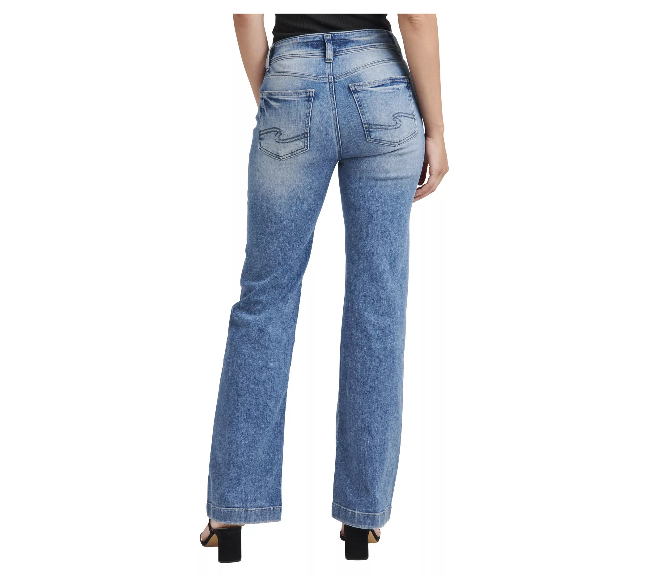 Silver Jeans Co. Avery High Rise Trouser Leg JeansEPX284