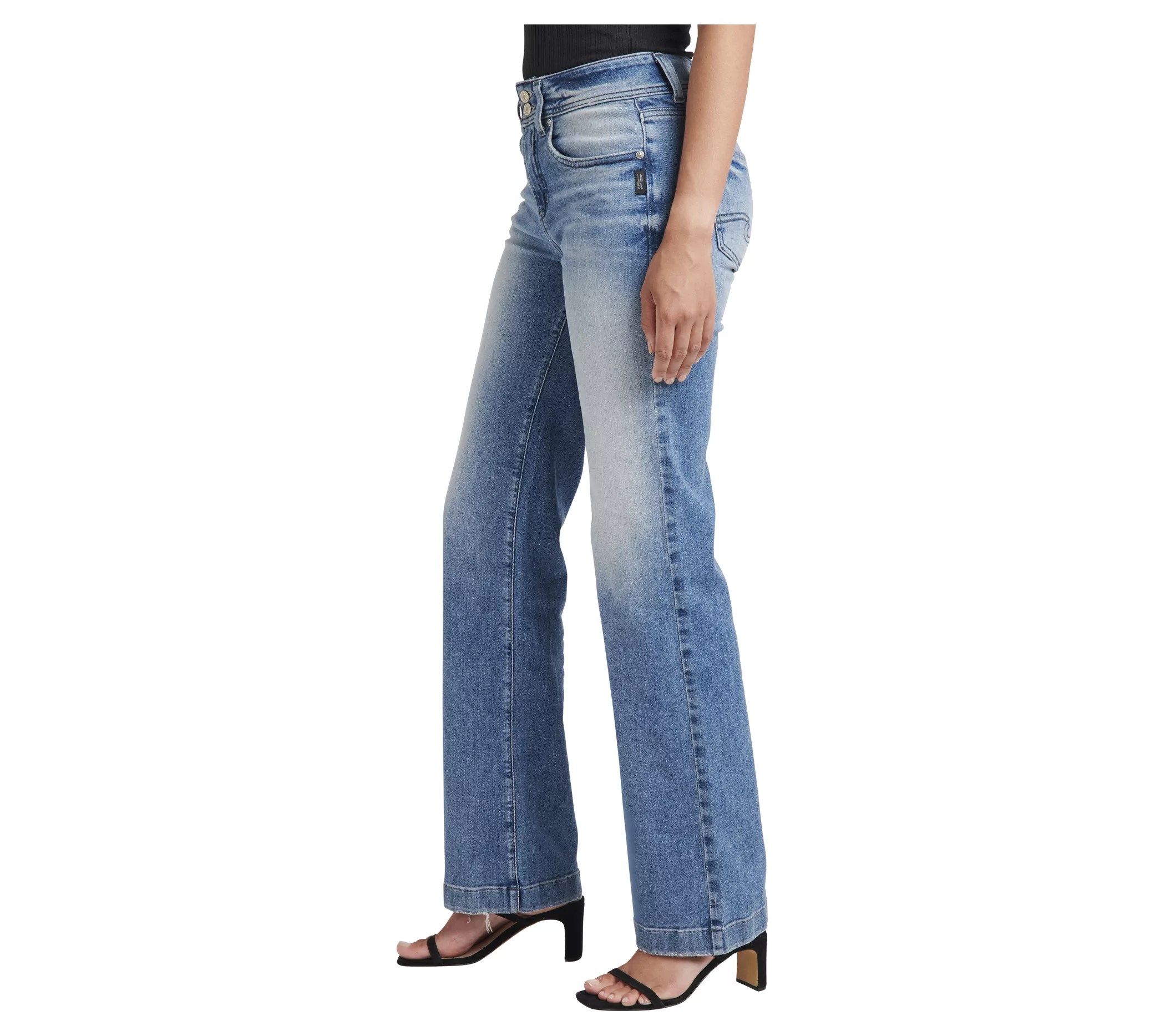 Silver Jeans Co. Avery High Rise Trouser Leg JeansEPX284