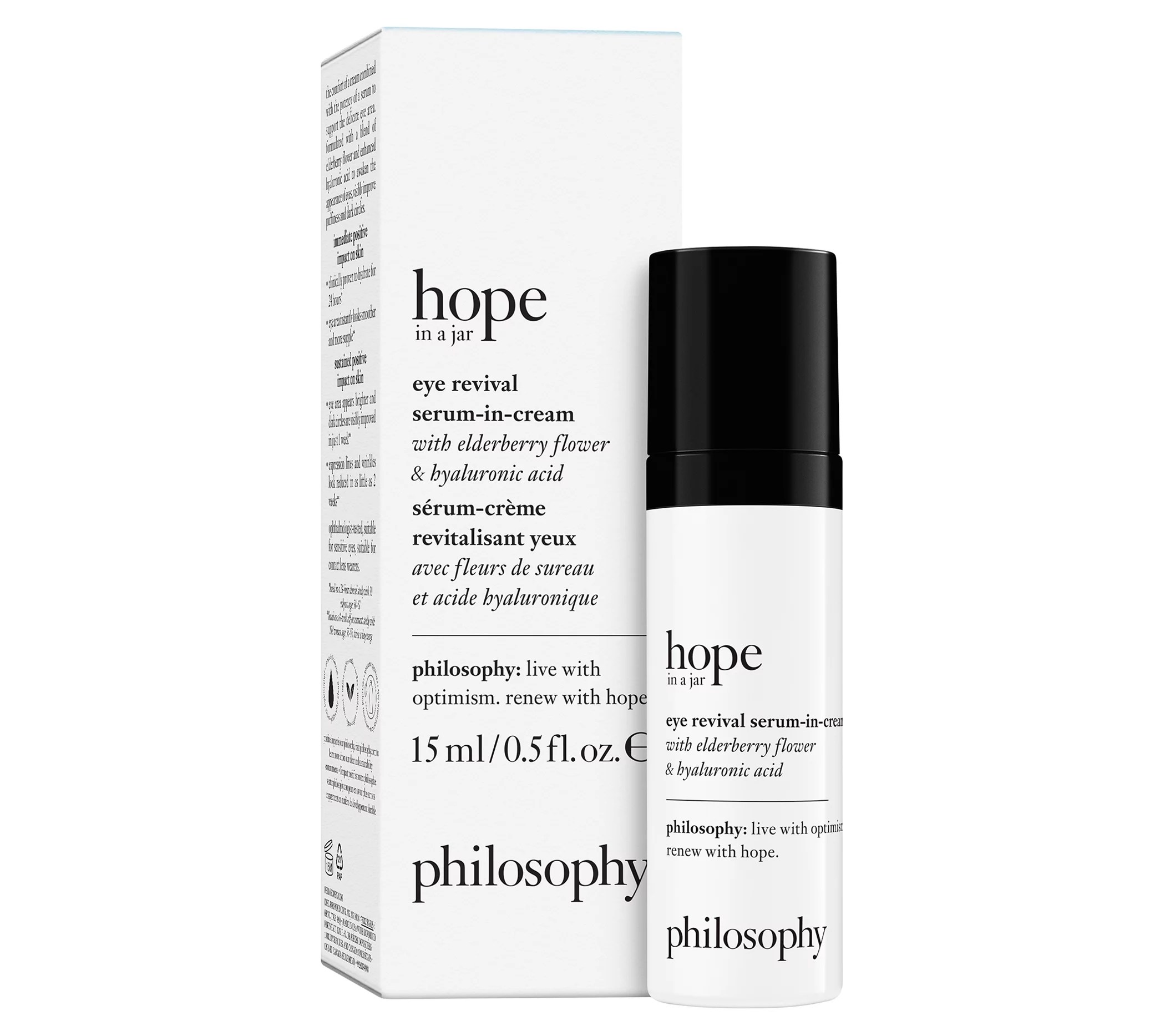philosophy hope in a jar eye revival serumincream 0.5 oz