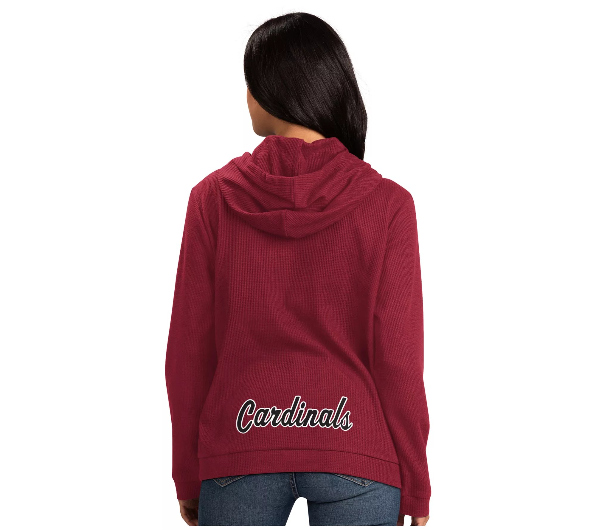 NFL Women's Waffle Knit Pullover Hoodie