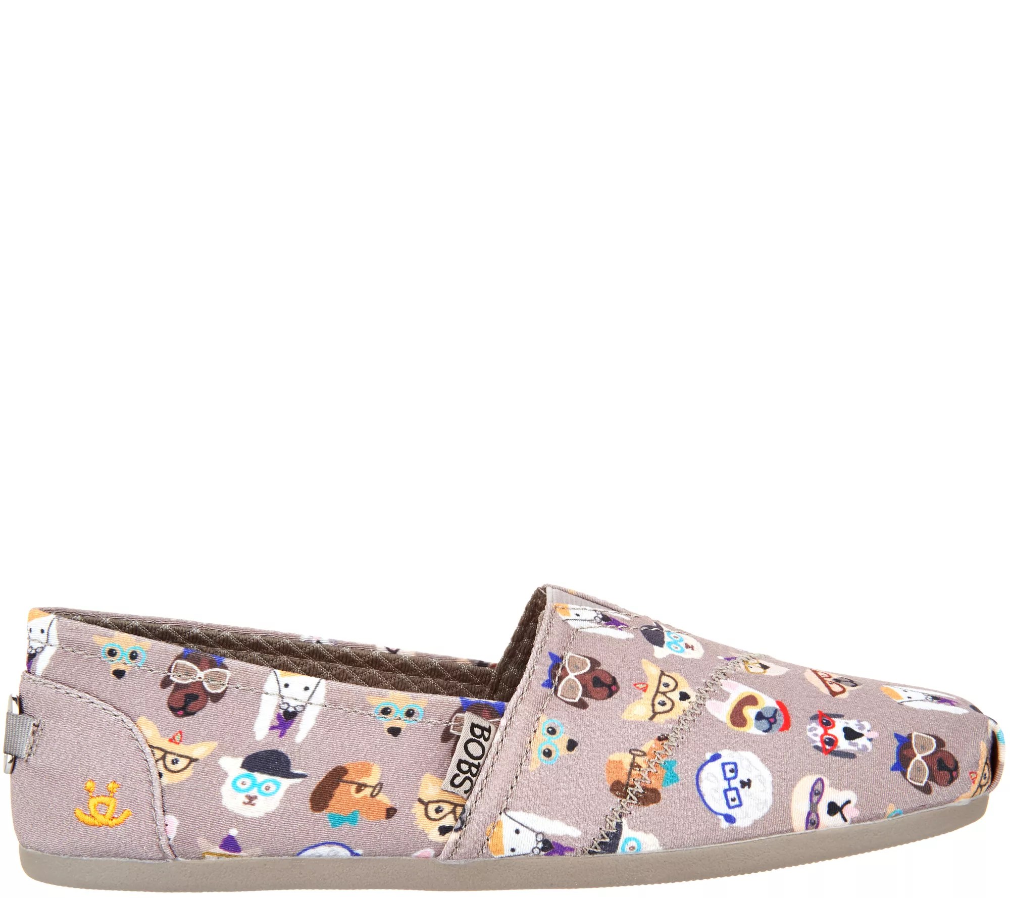 "As Is" Skechers BOBS Smart Dog SlipOns Plush Pup Smart