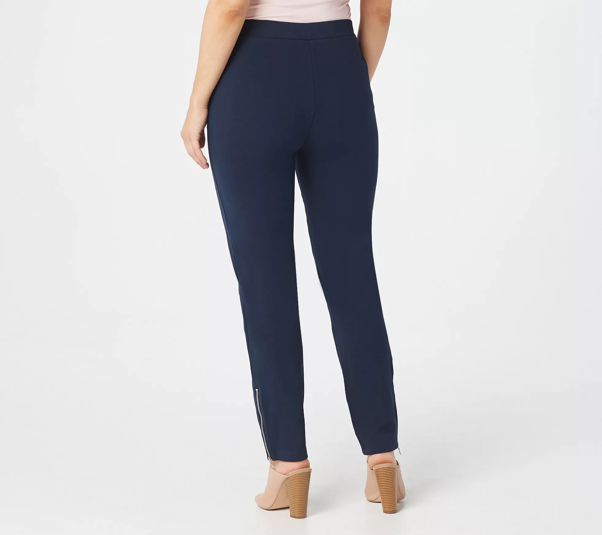 Susan Graver Regular Weekend Premium Stretch PullOn Pants