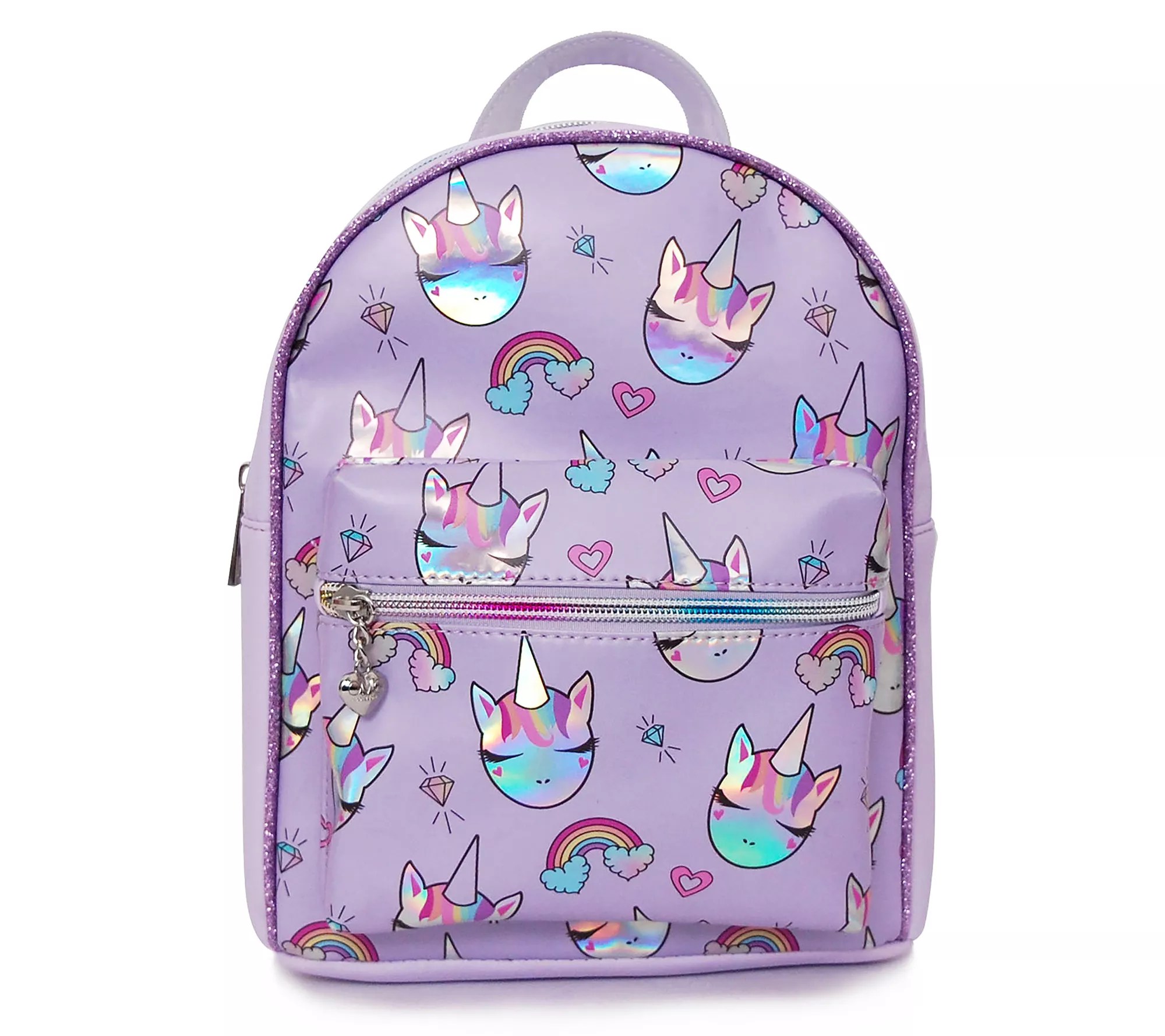 OMG Accessories Mini Backpack Rainbow Bling