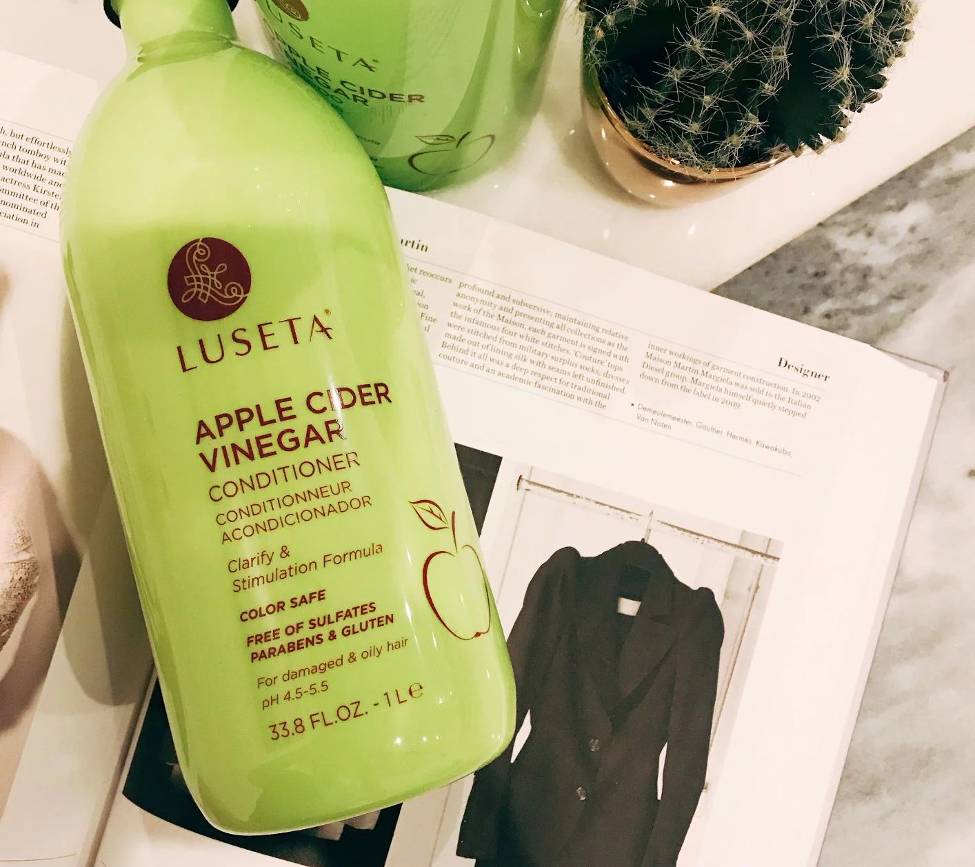 Luseta Super Size Apple Cider Vinegar Shampoo & Conditioner Se