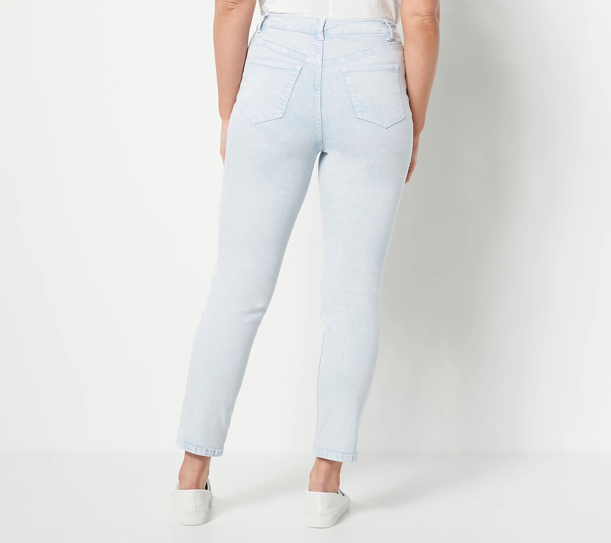 Candace Cameron Bure Petite Straight Leg Color Jeans