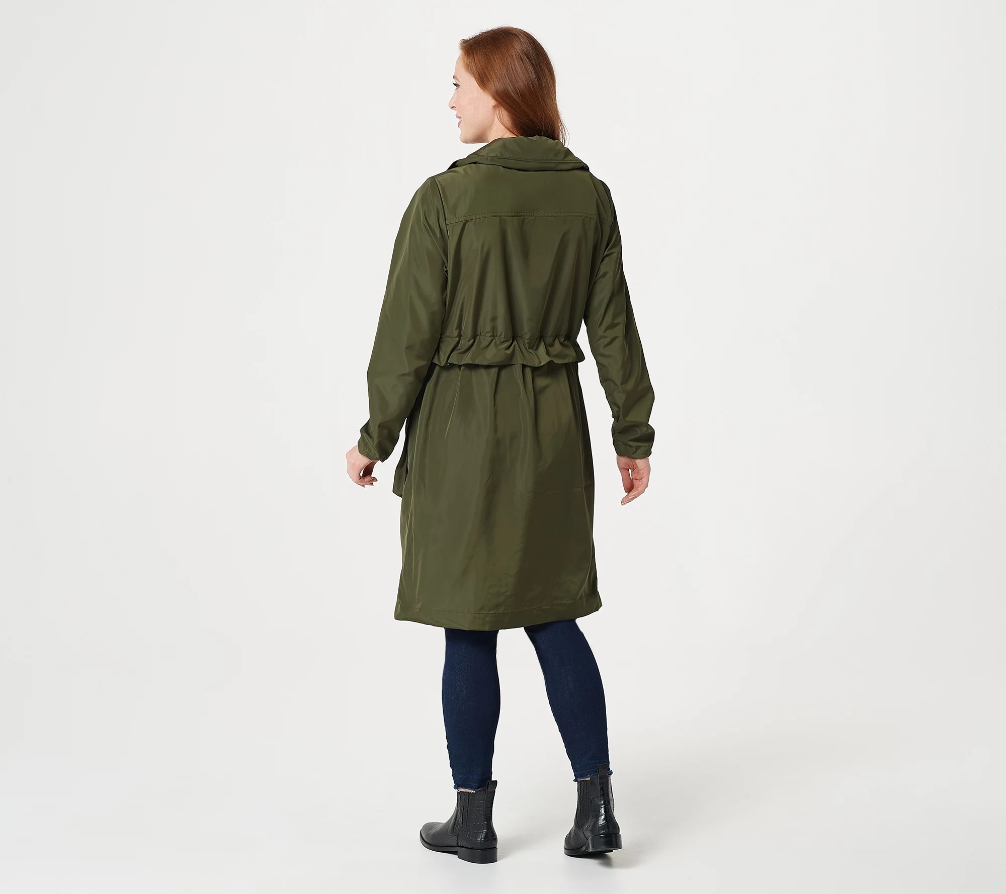 "As Is" zuda Water Repellent Packable Coat