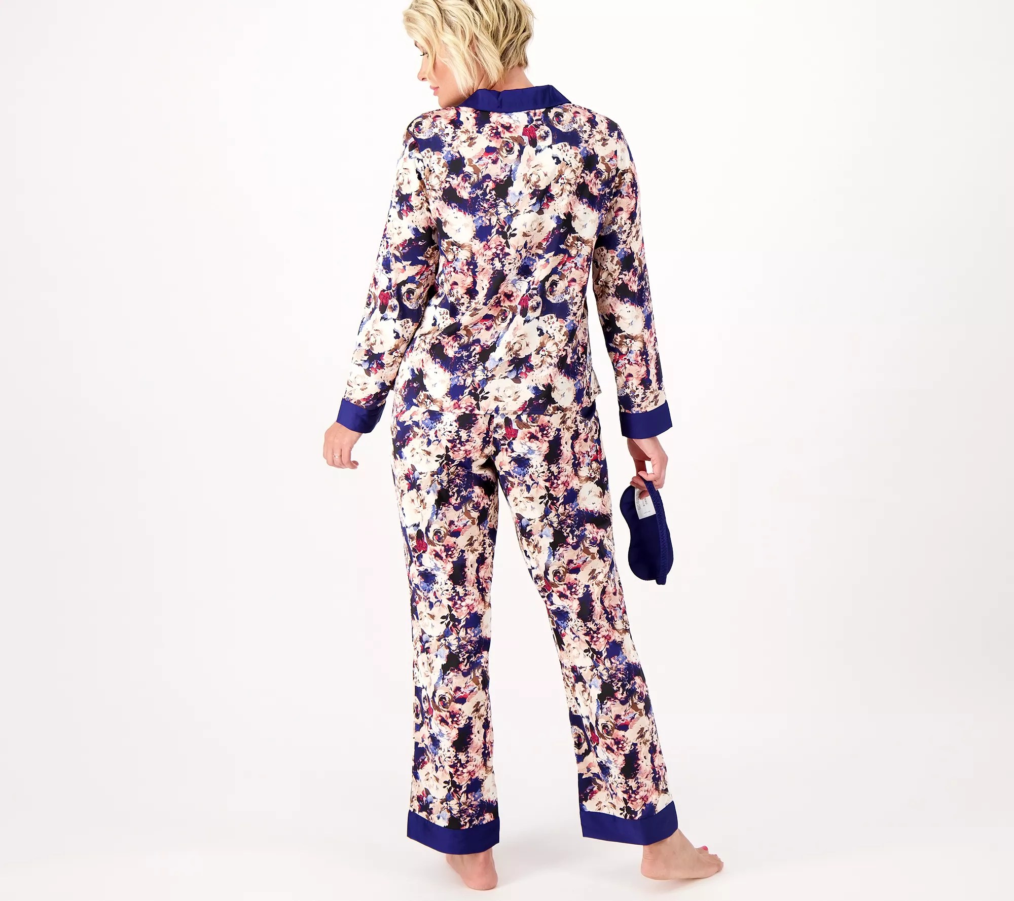 Breezies Lounge Printed Sleep Set with Eye Mask