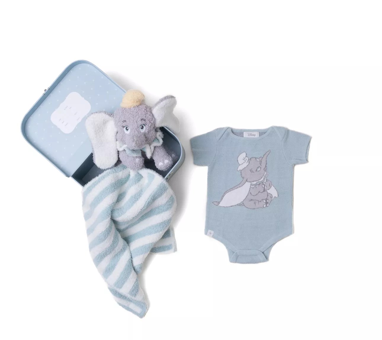 Barefoot Dreams CozyChic Ultra Lite Disney Dumbo Infant Set