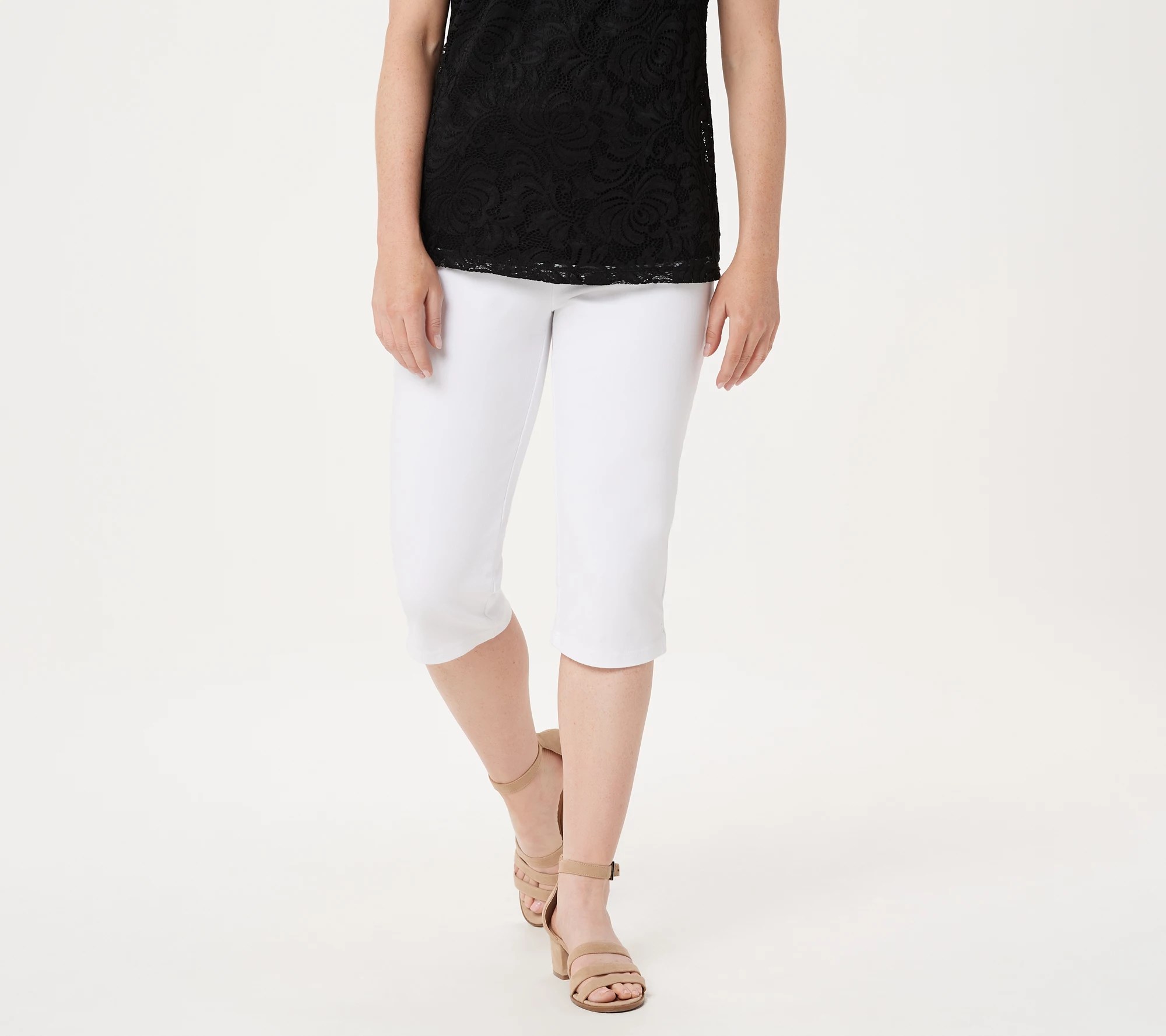 Women with Control Regular Tummy Control Prime Stretch Pedal Pushers