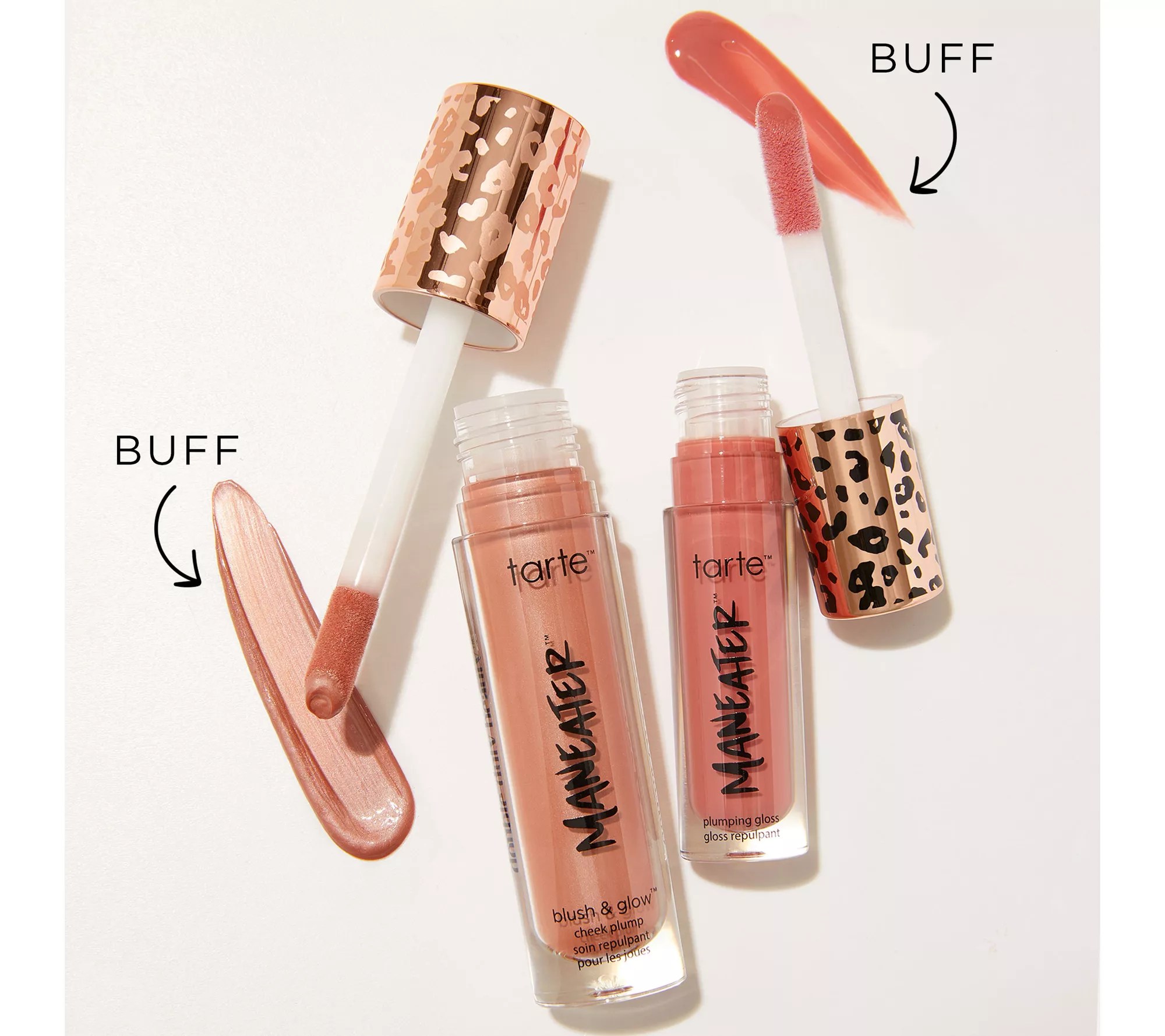 tarte Maneater Liquid Blush w/ Plump & Prowl Lip Plumper