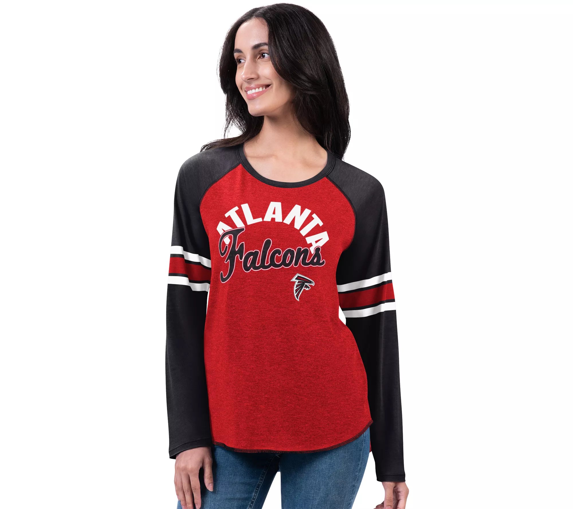 NFL Women's Long Sleeve Color Block Tee