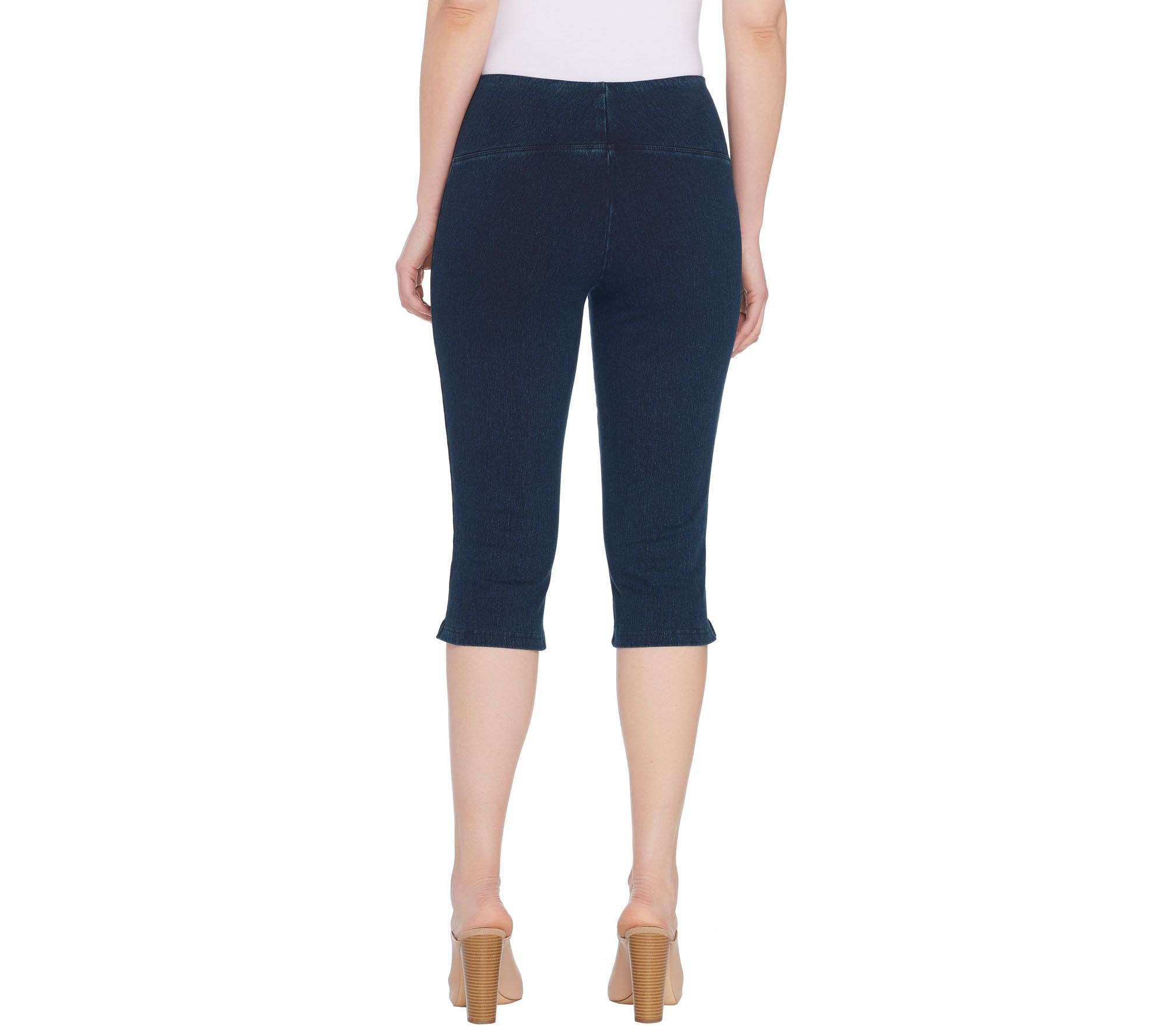 Women with Control Petite Prime Stretch Tummy Control Pedal Pushers