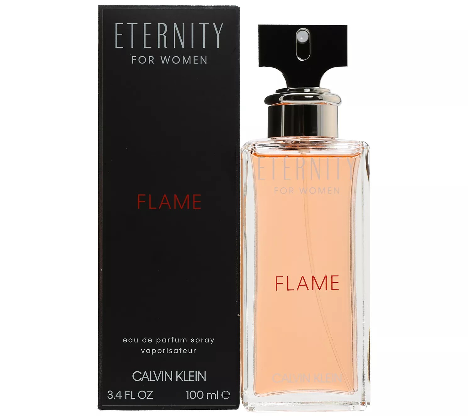 Calvin Klein Eternity Flame For Women Eau De Parfum 3.4 oz