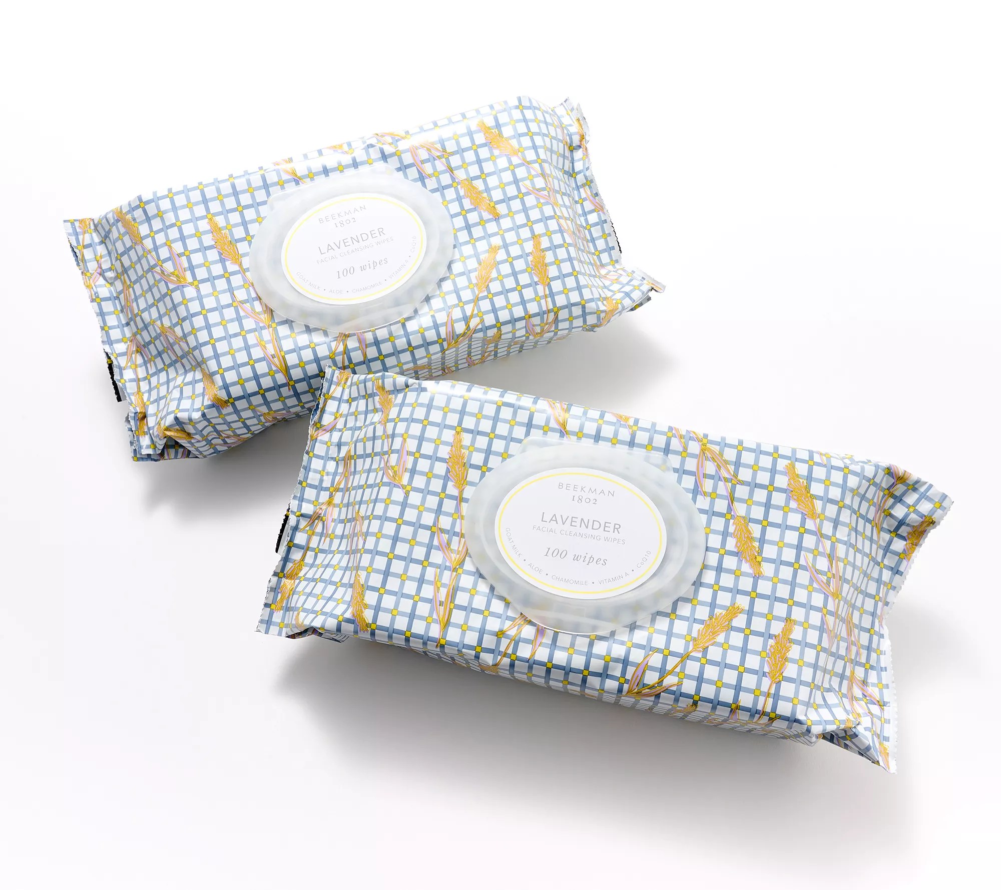 Beekman 1802 SuperSize Facial Wipe Duo