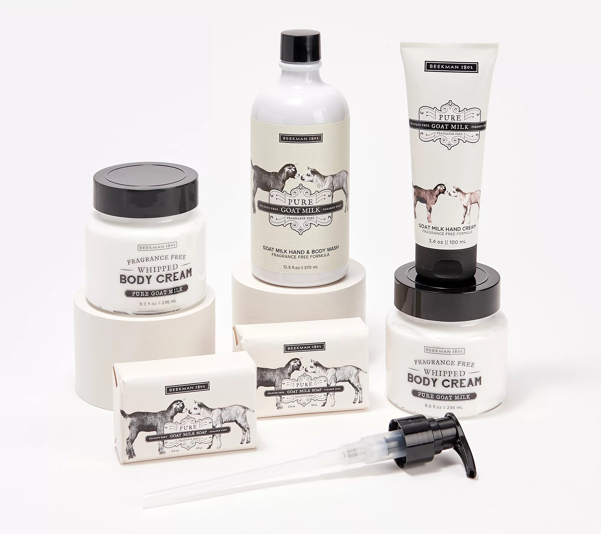 (QVC) Beekman 1802 6pc Holiday Hand & Body Collection with Gifting