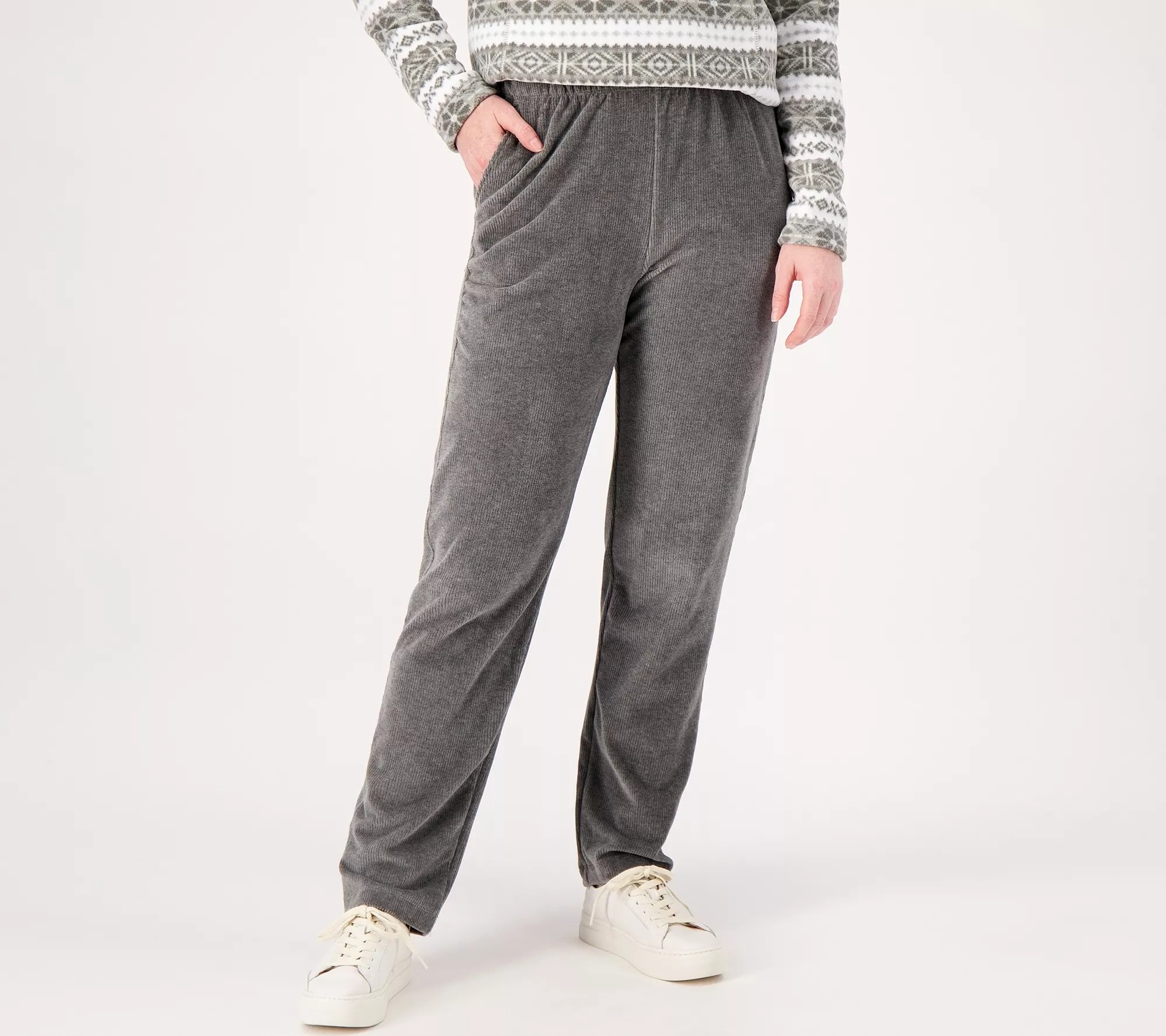 Lands' End Regular Sport Knit Corduroy Pants