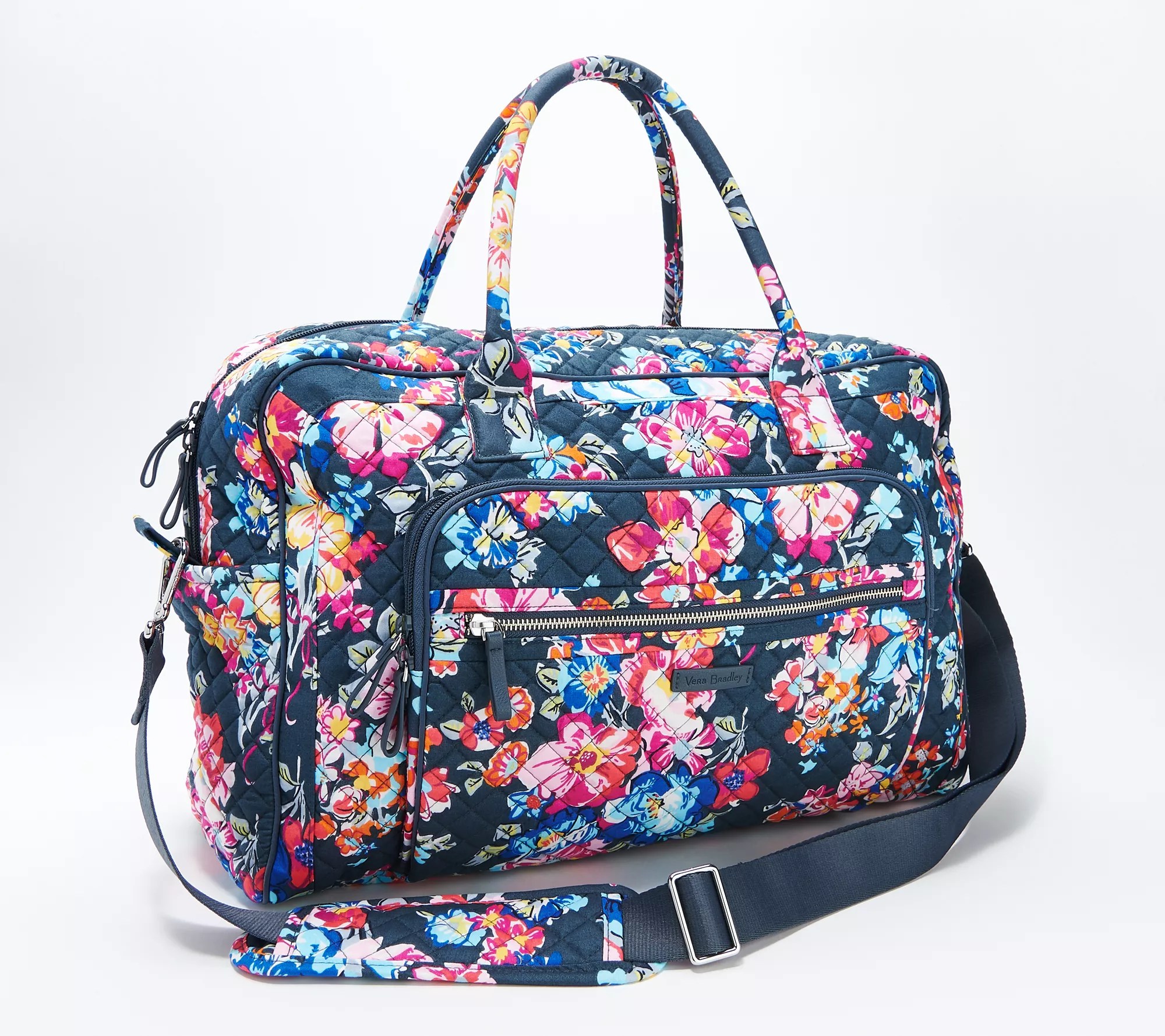 "As Is" Vera Bradley Signature Weekender Travel Bag