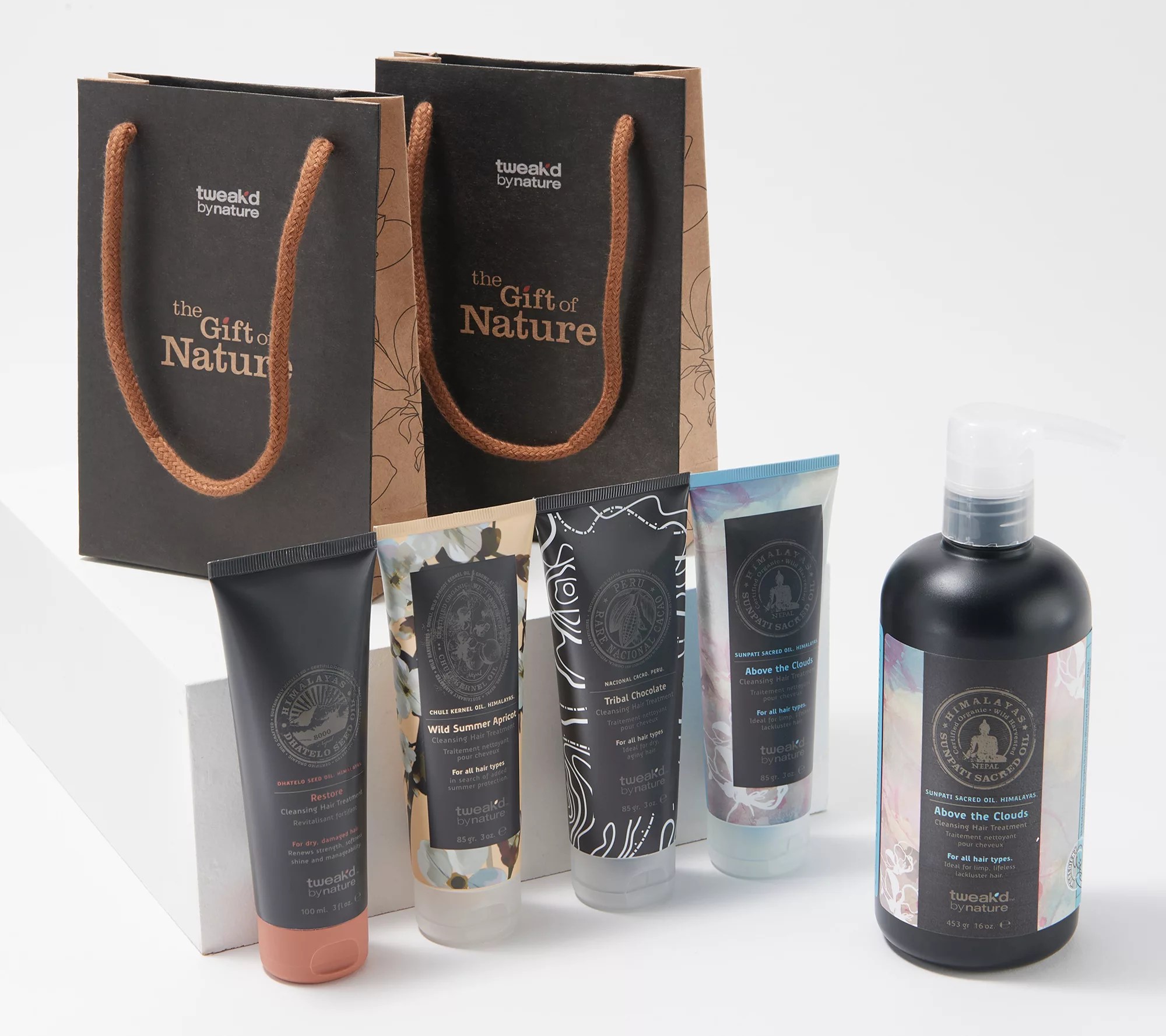 Tweak'd by Nature Rare Treasures Hair Cleansing 5pc Collection