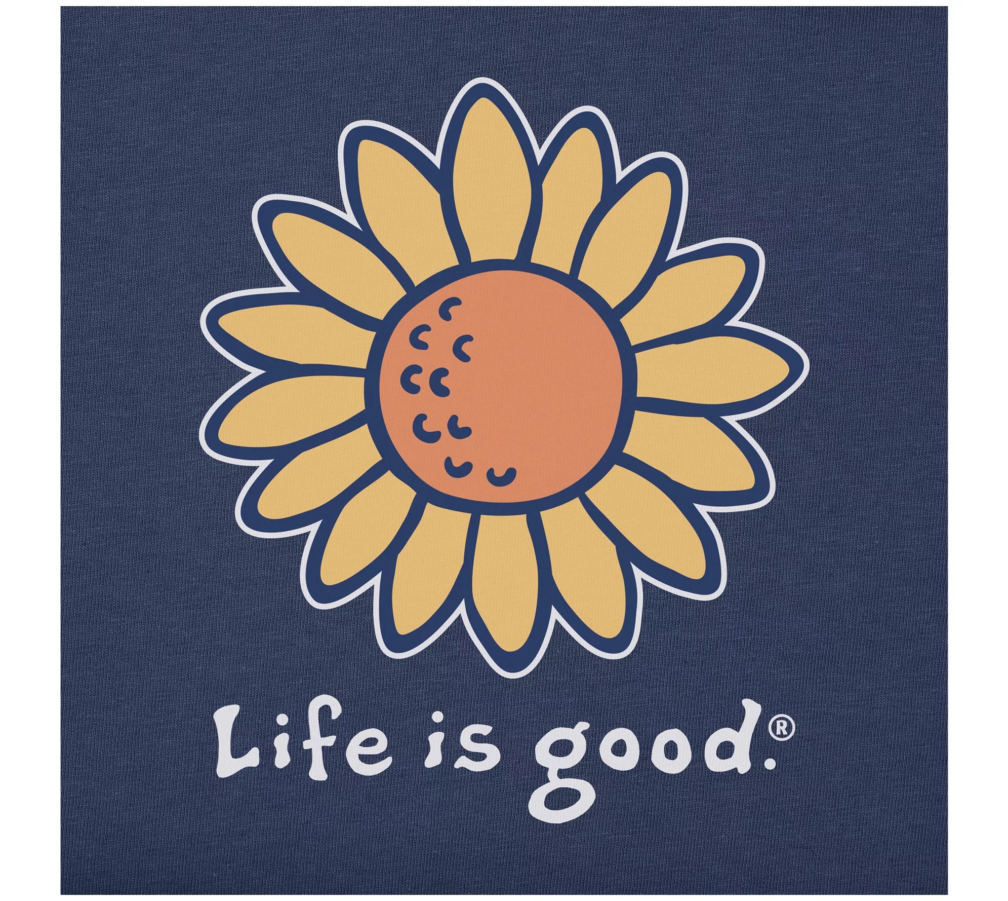 Life is Good Women's Sunflower Crusher Tee