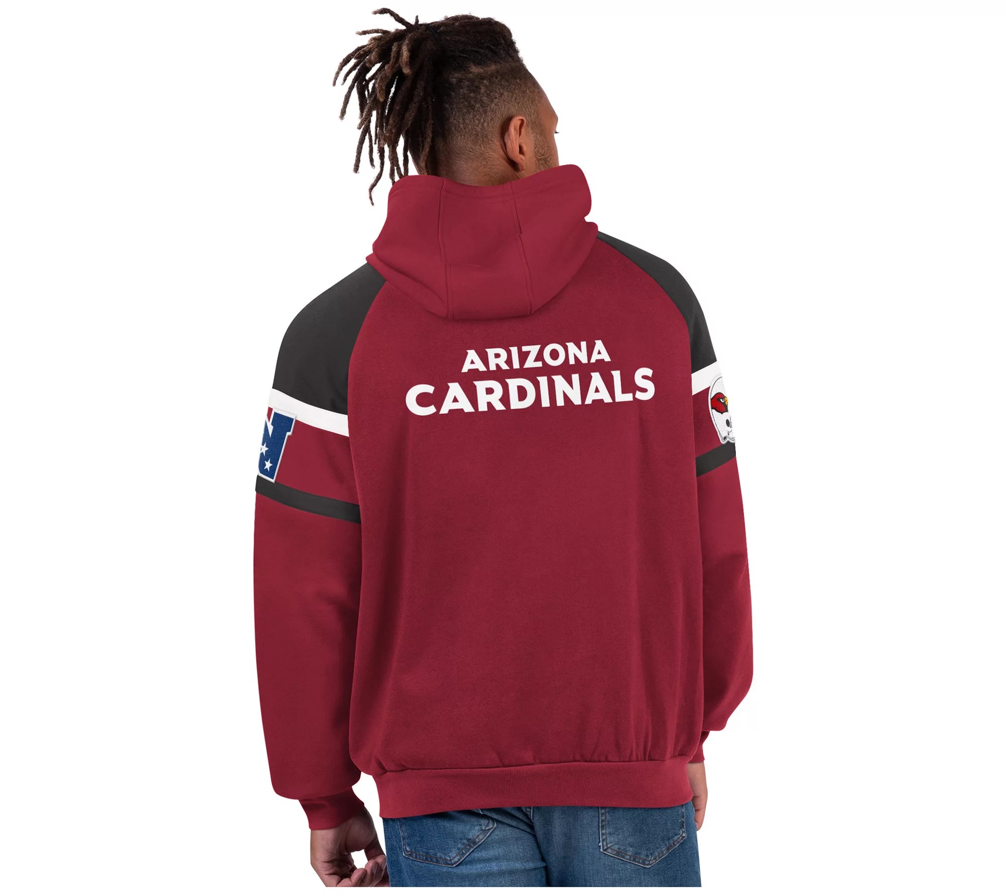 NFL Pullover Colorblock Hooded Sweatshirt