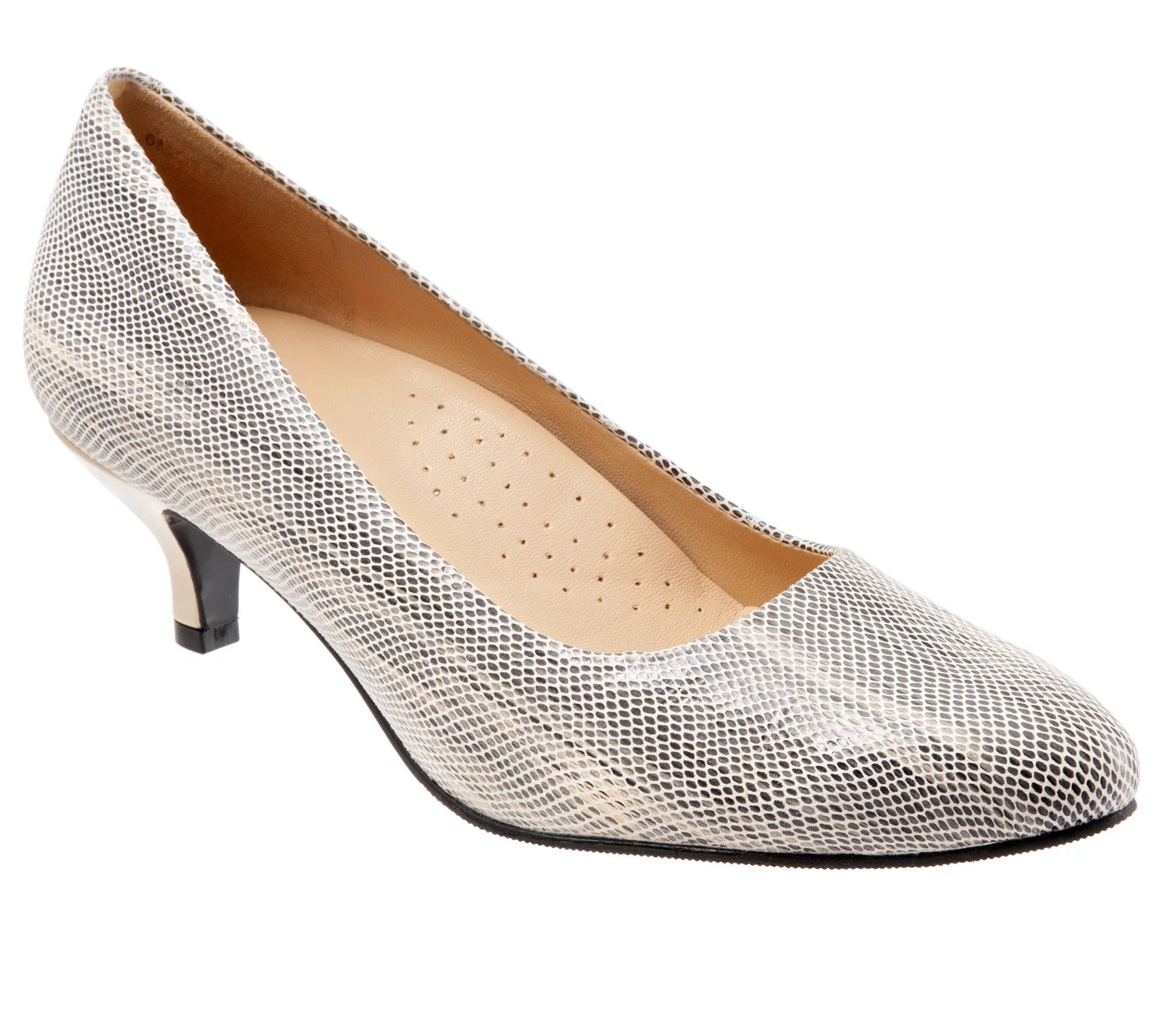 Trotters Classic Kitten Heel Pumps Kiera