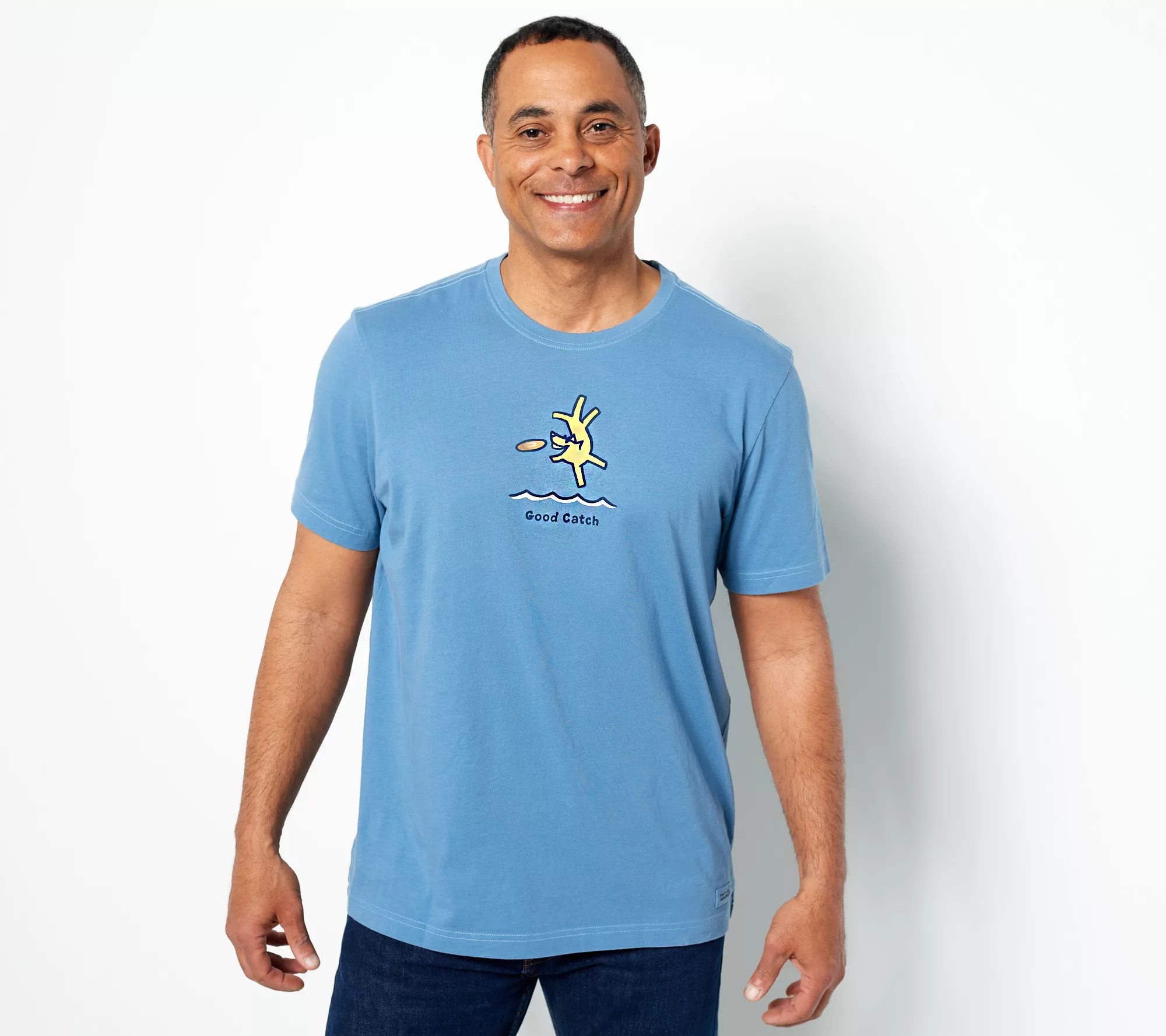 Life is Good Men's Crusher Tee Shirt