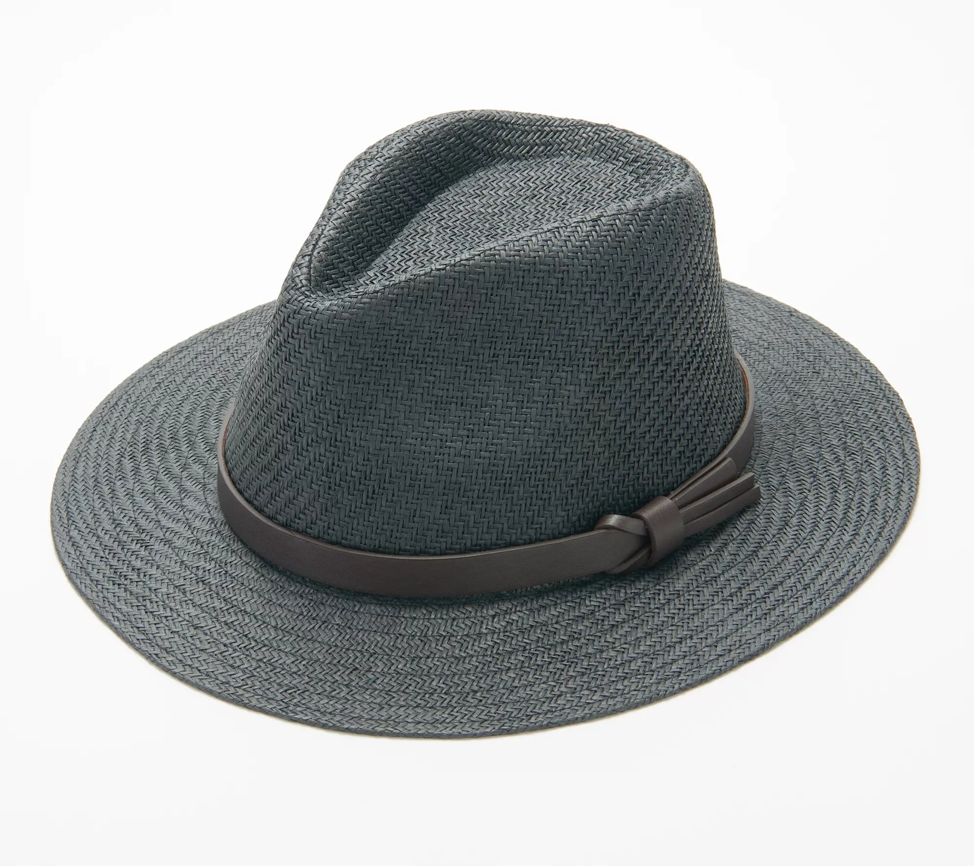 San Diego Hat Co. Fedora Style Straw Hat UPF 50