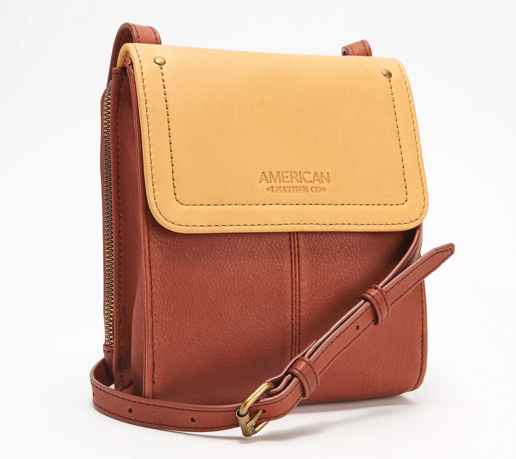 "As Is" American Leather Co. Vintage Crossbody