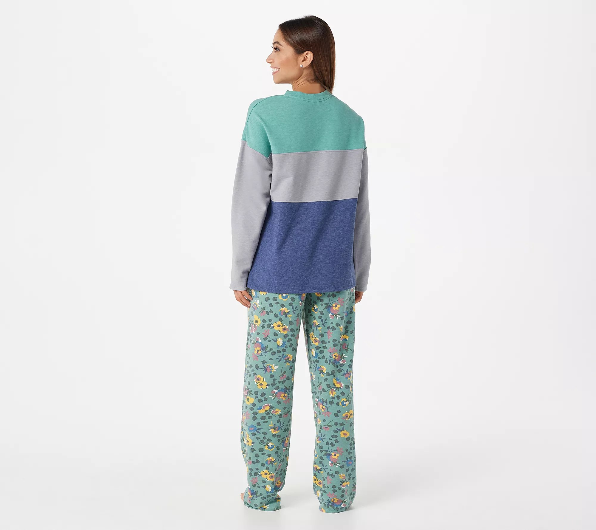 Cuddl Duds Comfortwear Petite Length Pajama Set