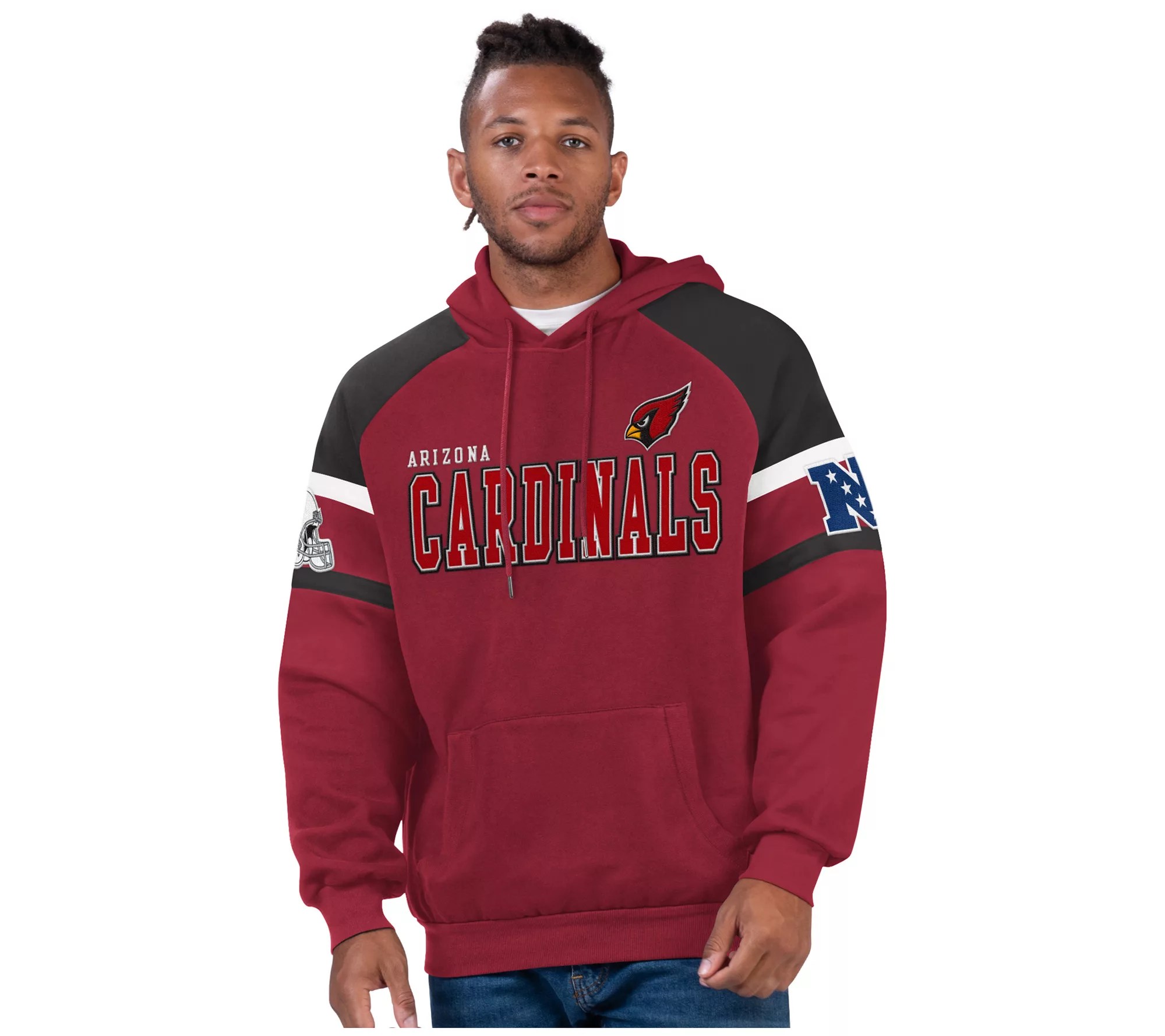 NFL Pullover Colorblock Hooded Sweatshirt