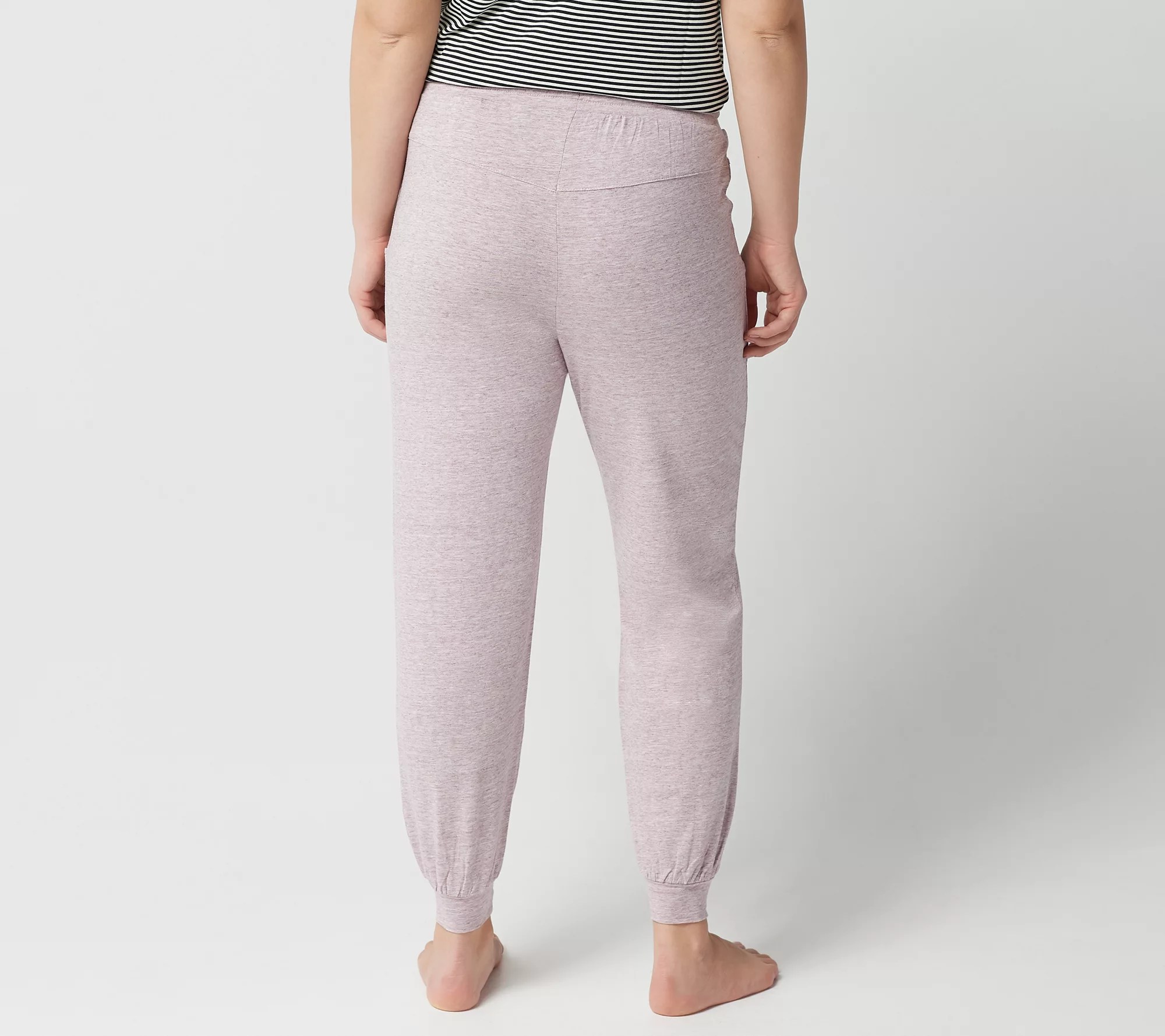 AnyBody Petite Cozy Knit Jogger Pants